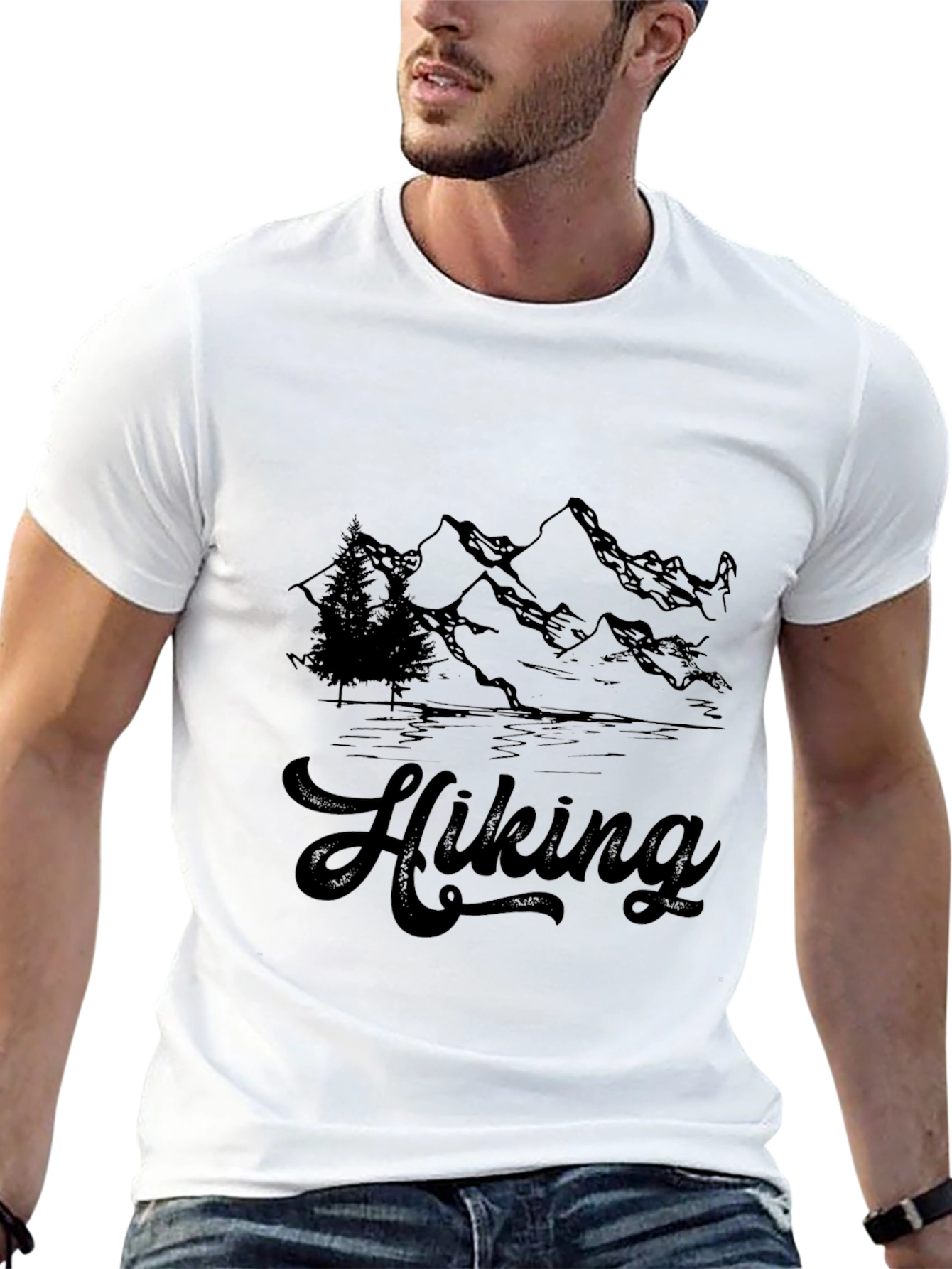Hiking T-Shirt - Nature Design