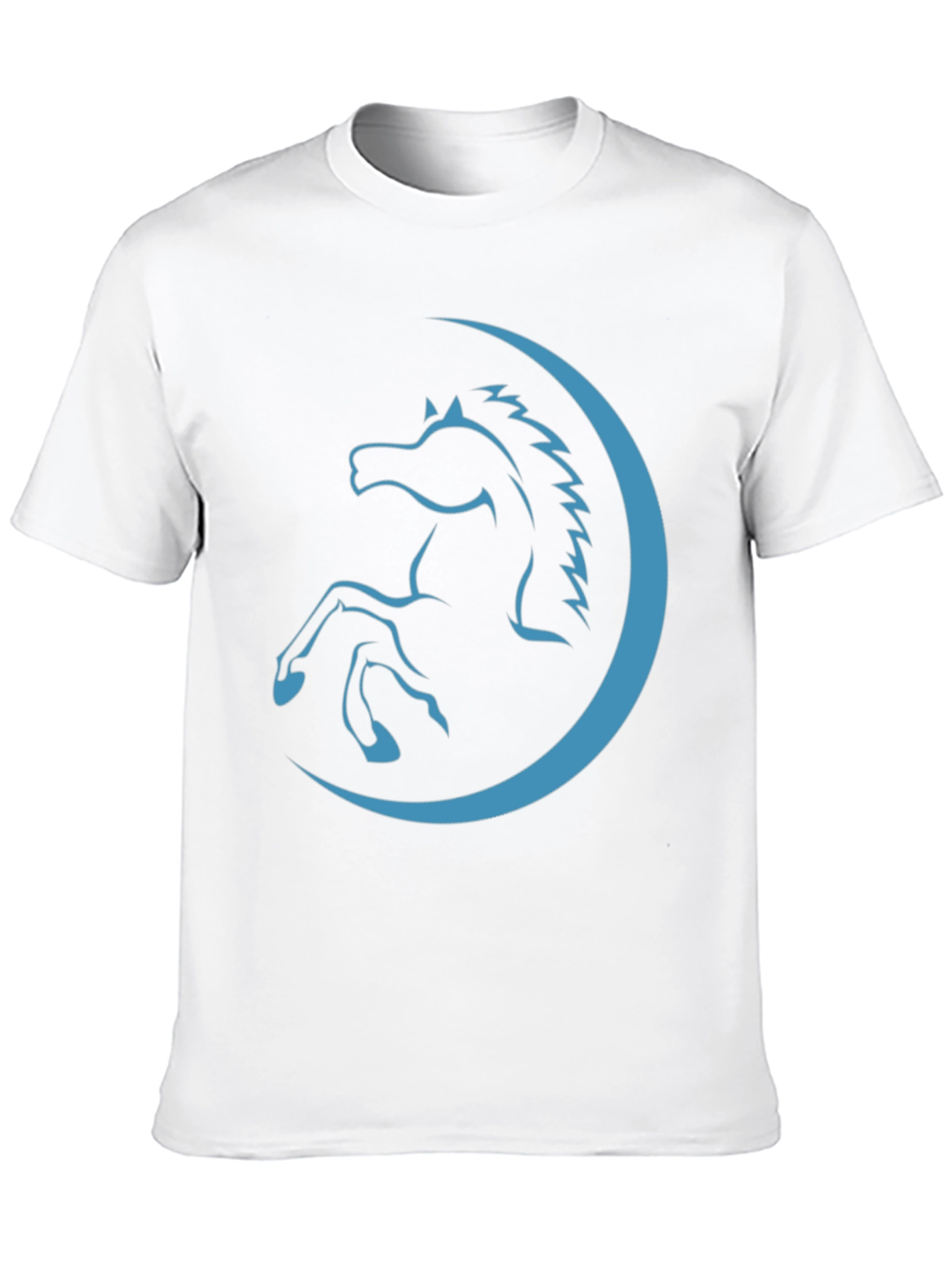 Black Horse Crescent Graphic Tee