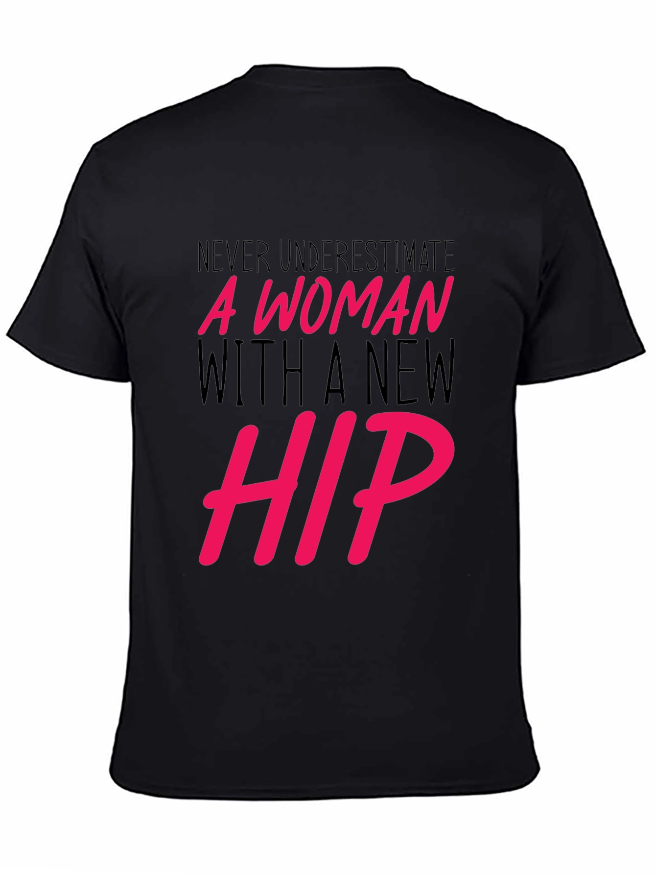 New Hip Woman Graphic Tee - Empowering Statement Shirt