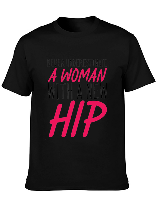 New Hip Woman Graphic Tee - Empowering Statement Shirt