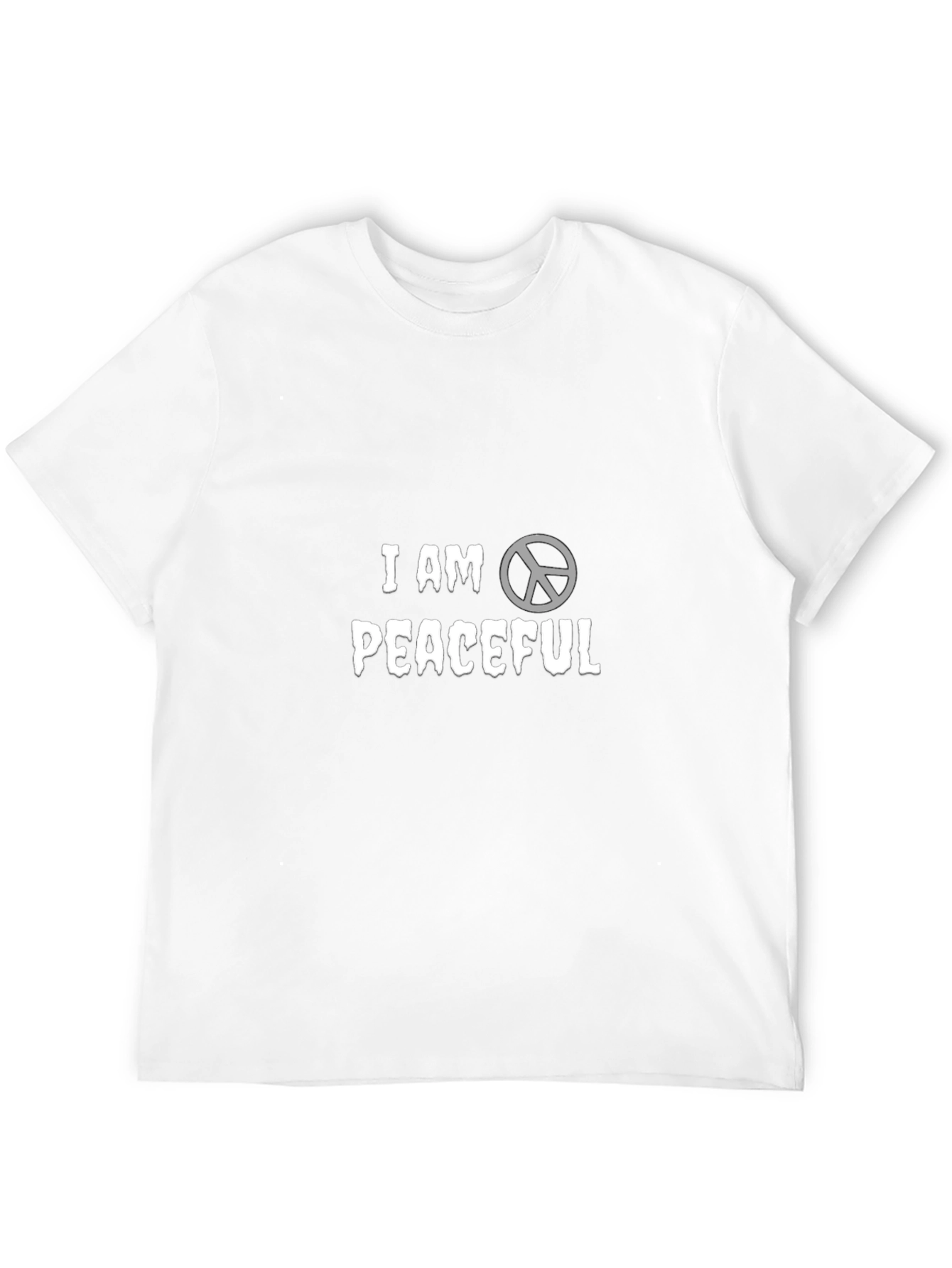 I Am Peaceful T-Shirt - Black