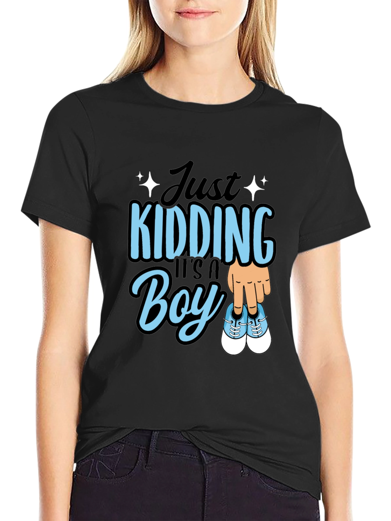 Just Kidding Its a Boy T-Shirt