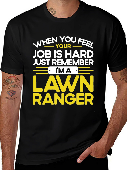 Lawn Ranger T-Shirt - Funny Landscaping Tee