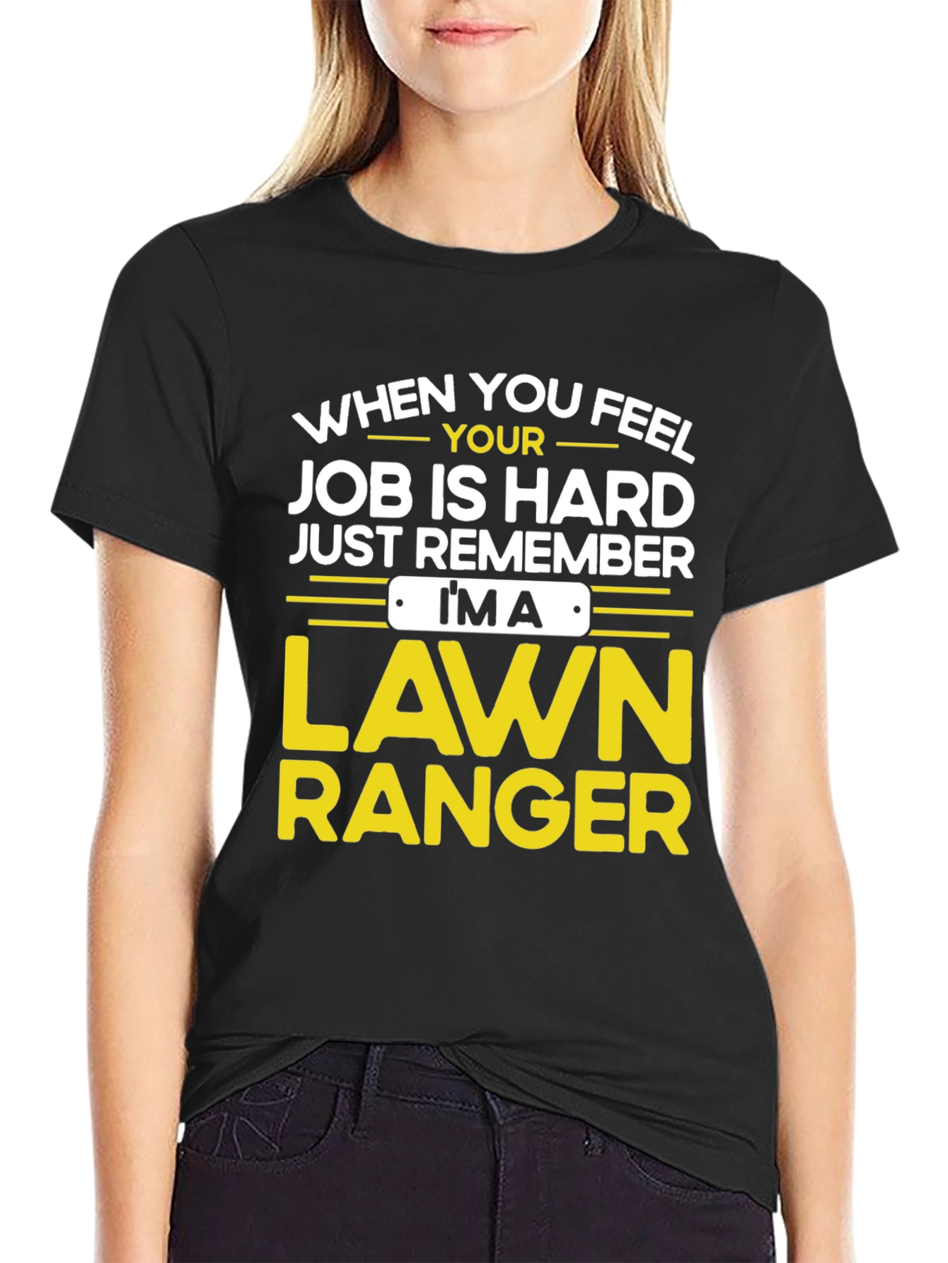 Lawn Ranger T-Shirt - Funny Landscaping Tee