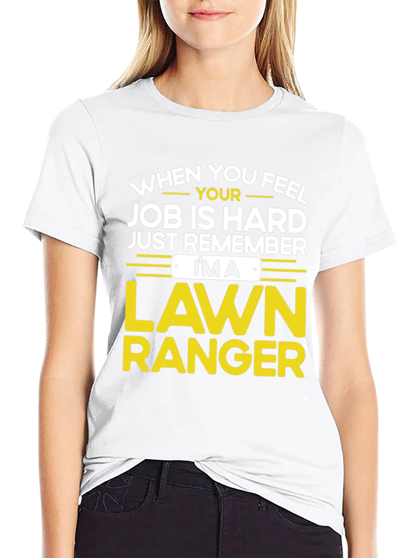 Lawn Ranger T-Shirt - Funny Landscaping Tee