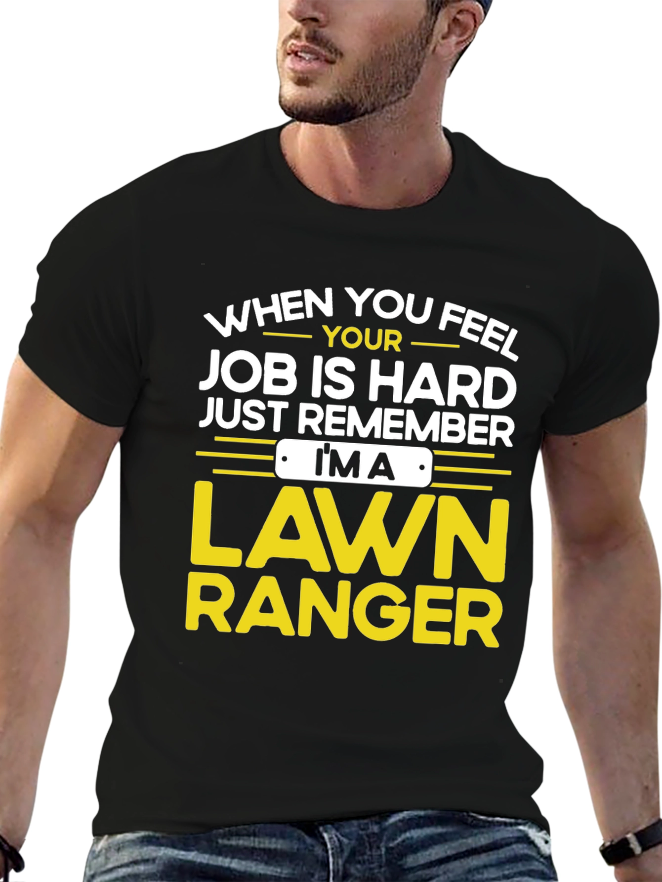 Lawn Ranger T-Shirt - Funny Landscaping Tee