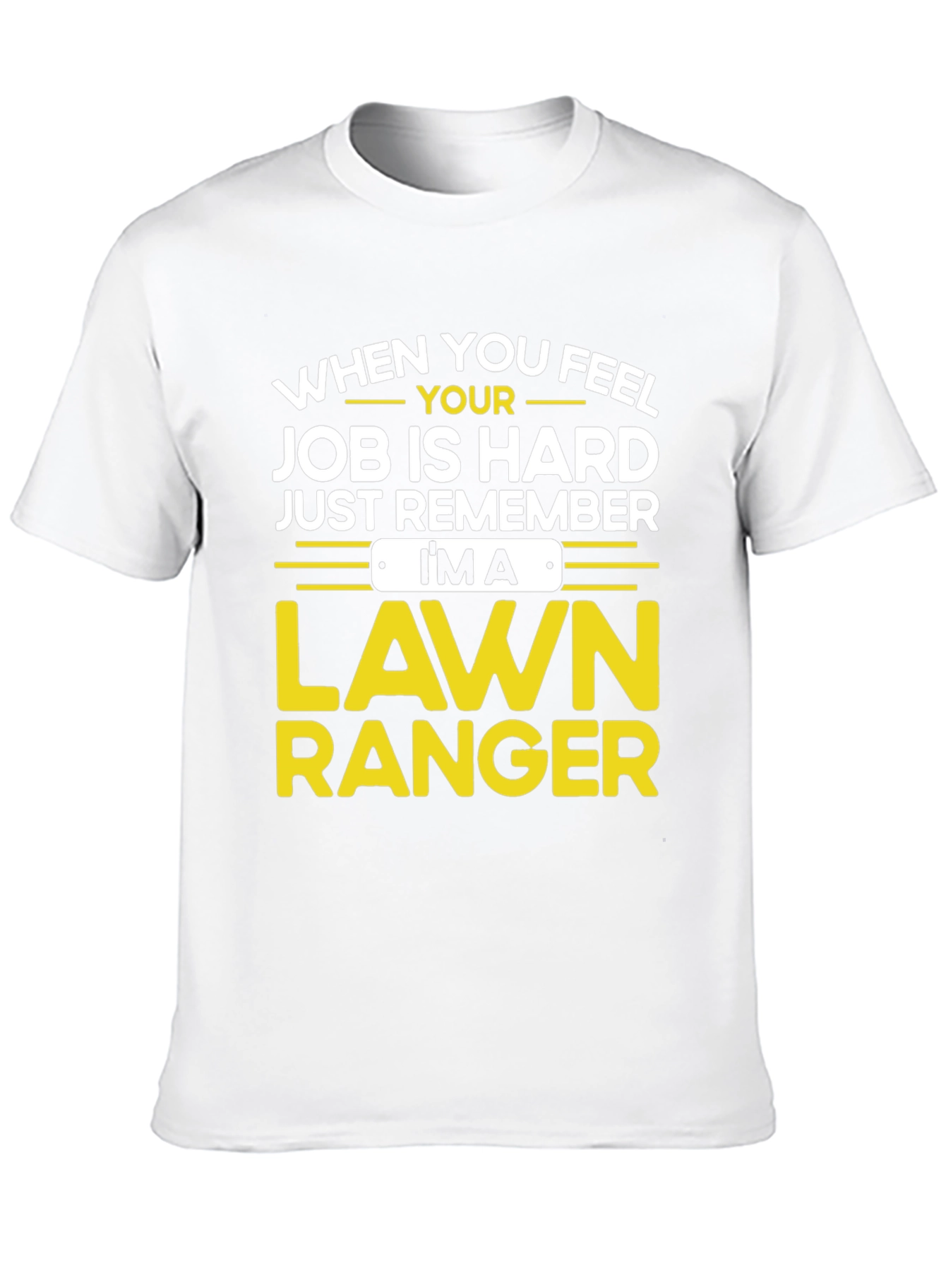 Lawn Ranger T-Shirt - Funny Landscaping Tee