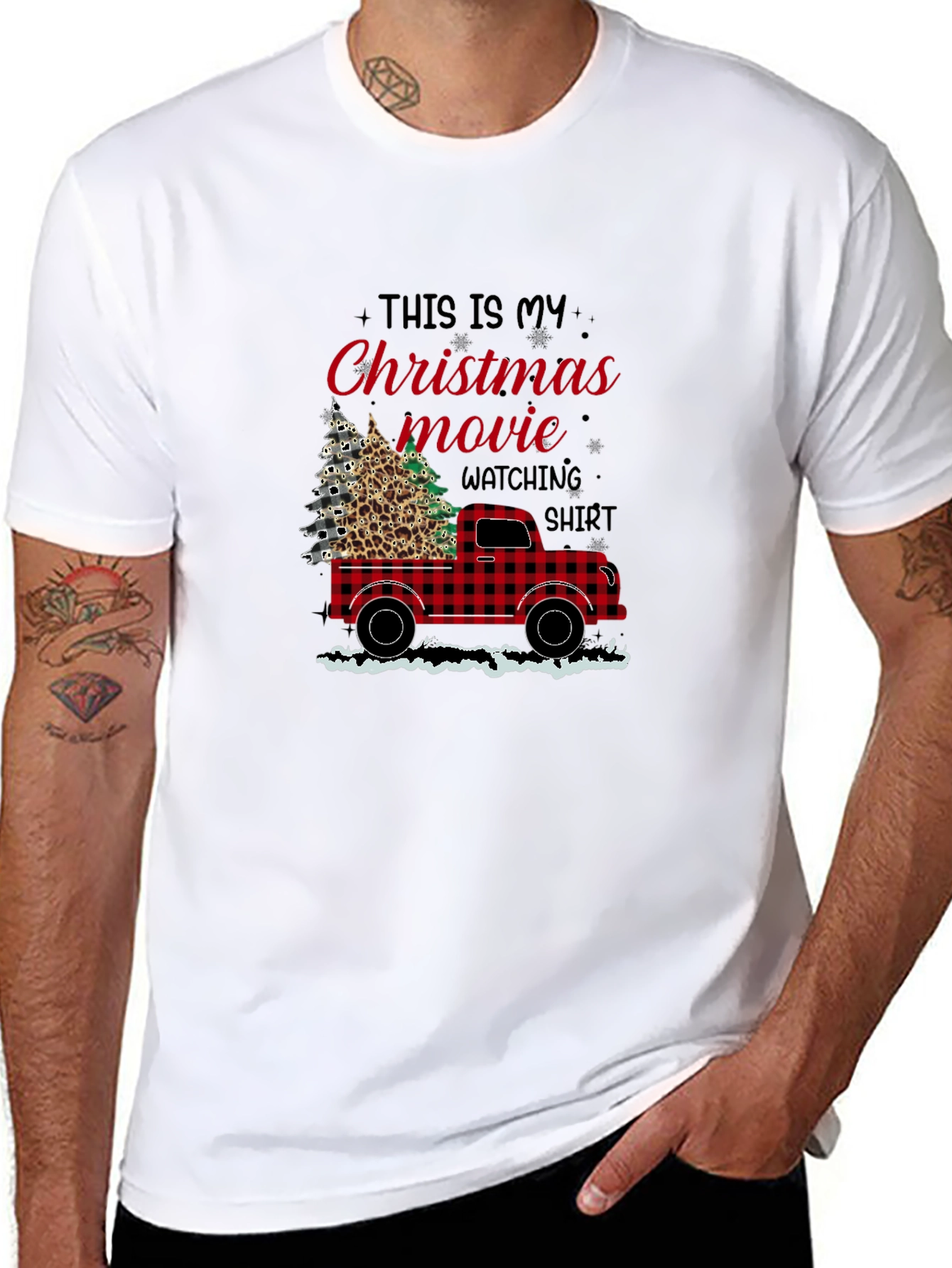 Christmas Movie Watching Shirt - Holiday Tee