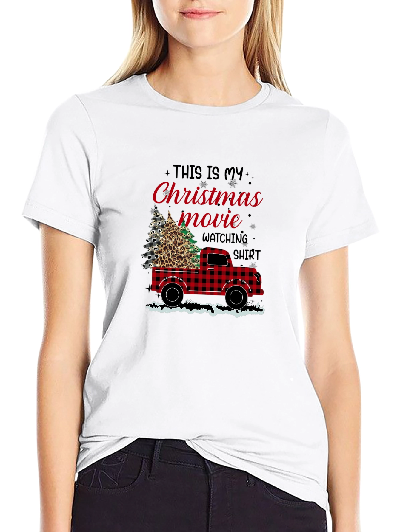 Christmas Movie Watching Shirt - Holiday Tee