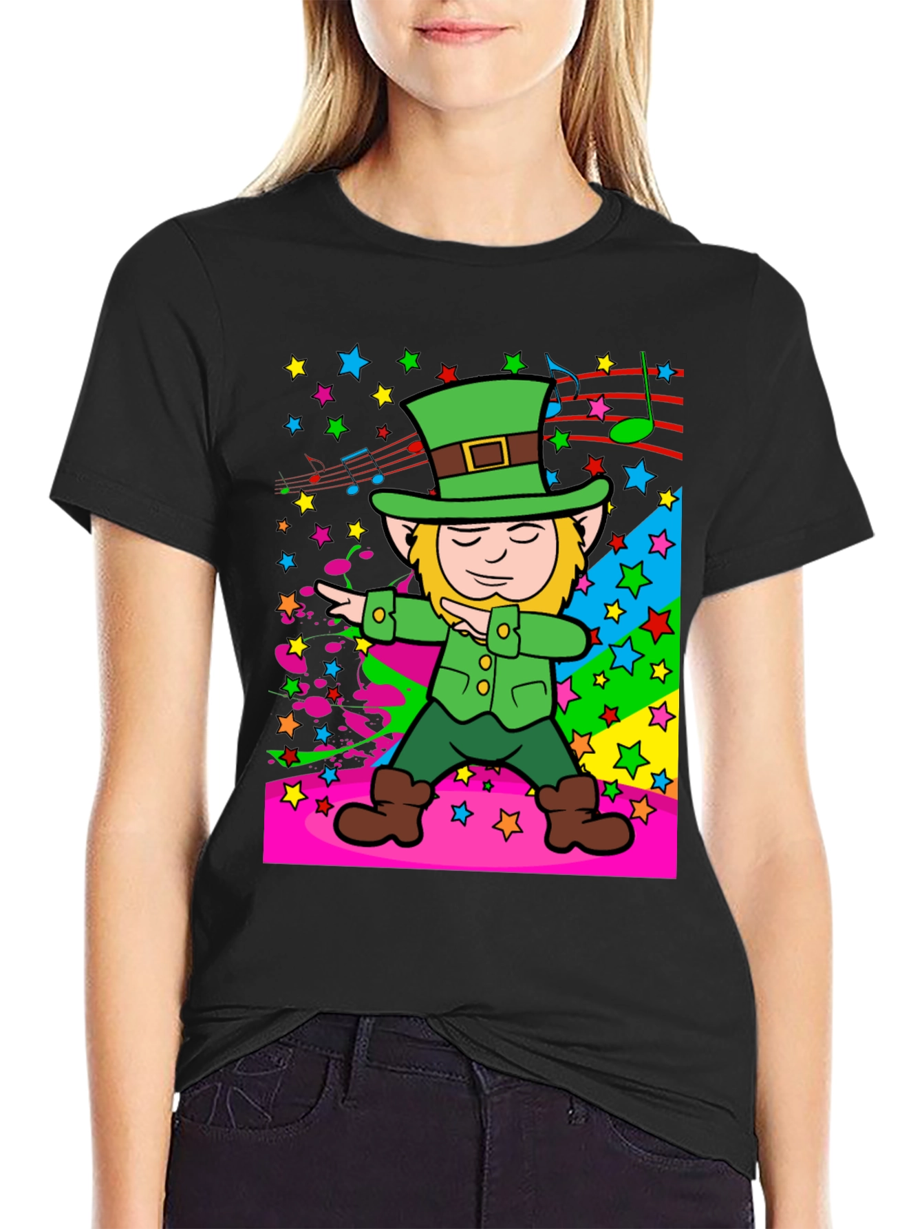 Leprechaun Dabbing T-Shirt