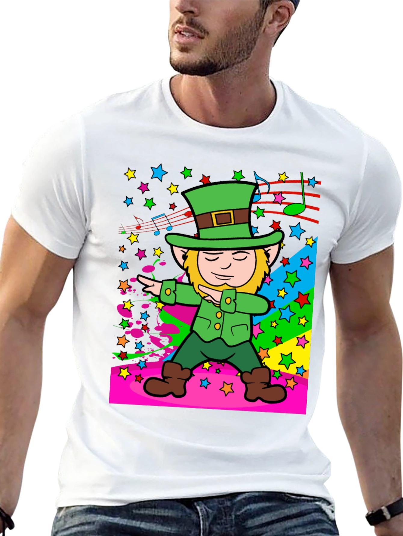 Leprechaun Dabbing T-Shirt