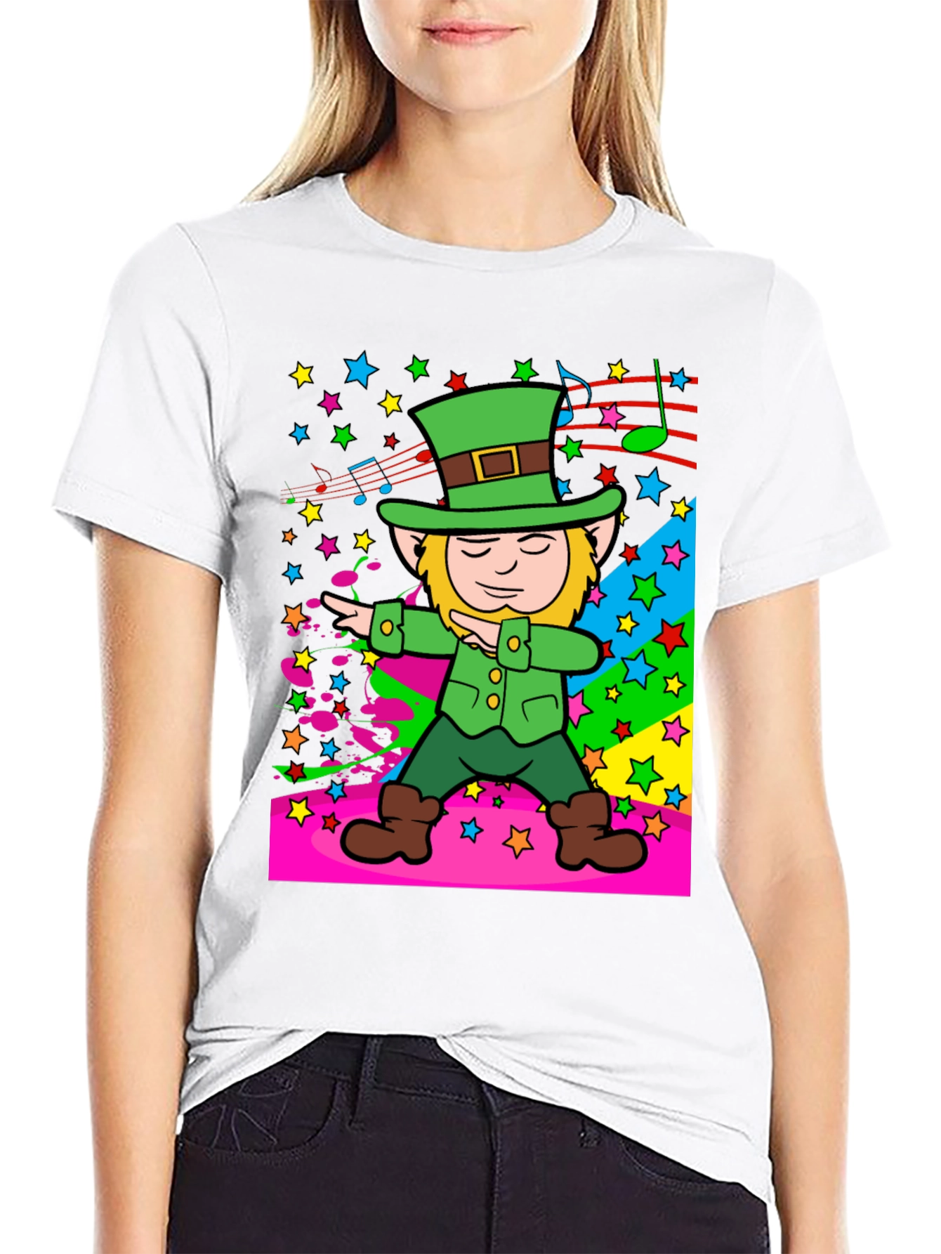 Leprechaun Dabbing T-Shirt