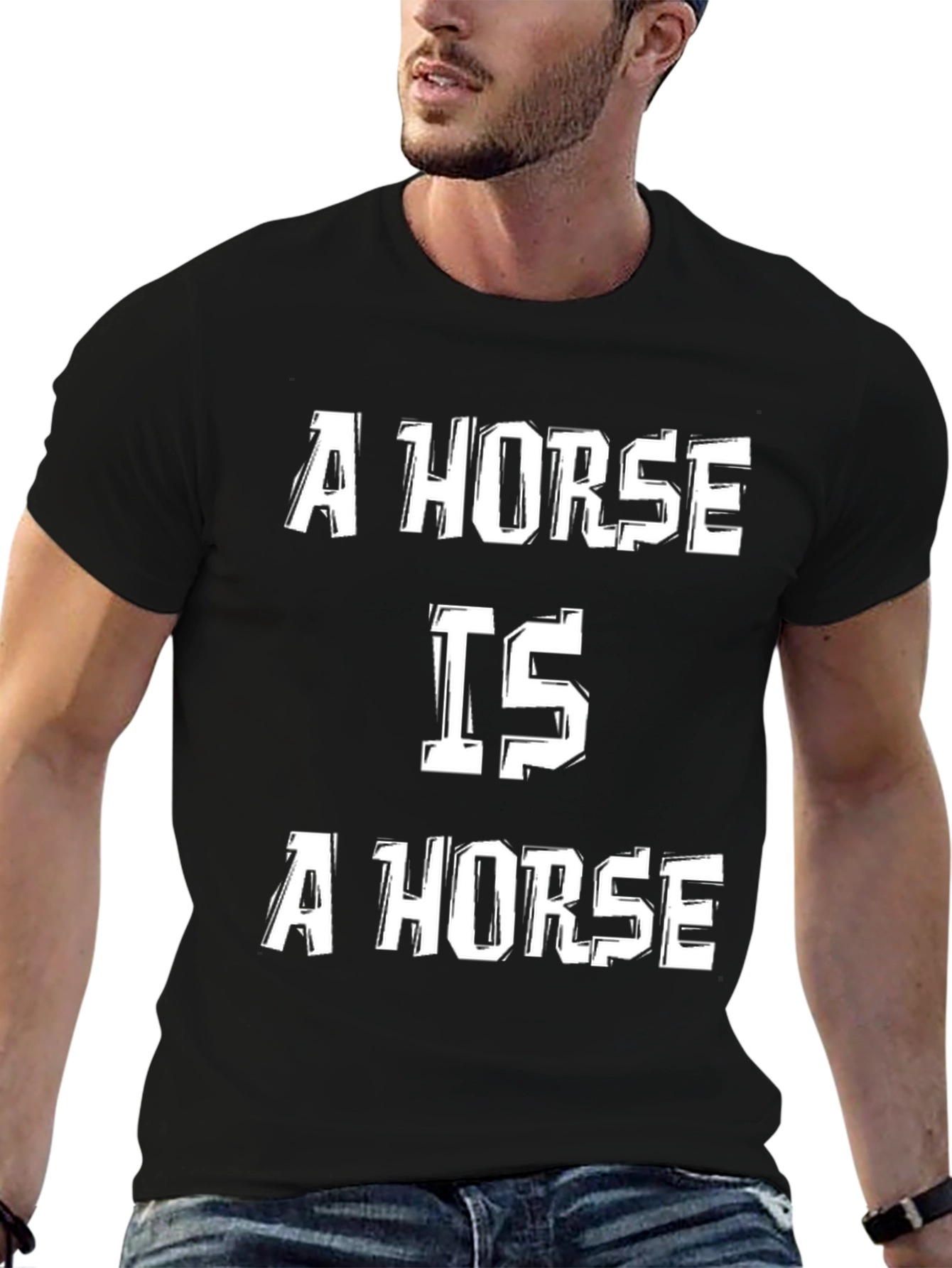 A Horse is a Horse Graphic T-Shirt