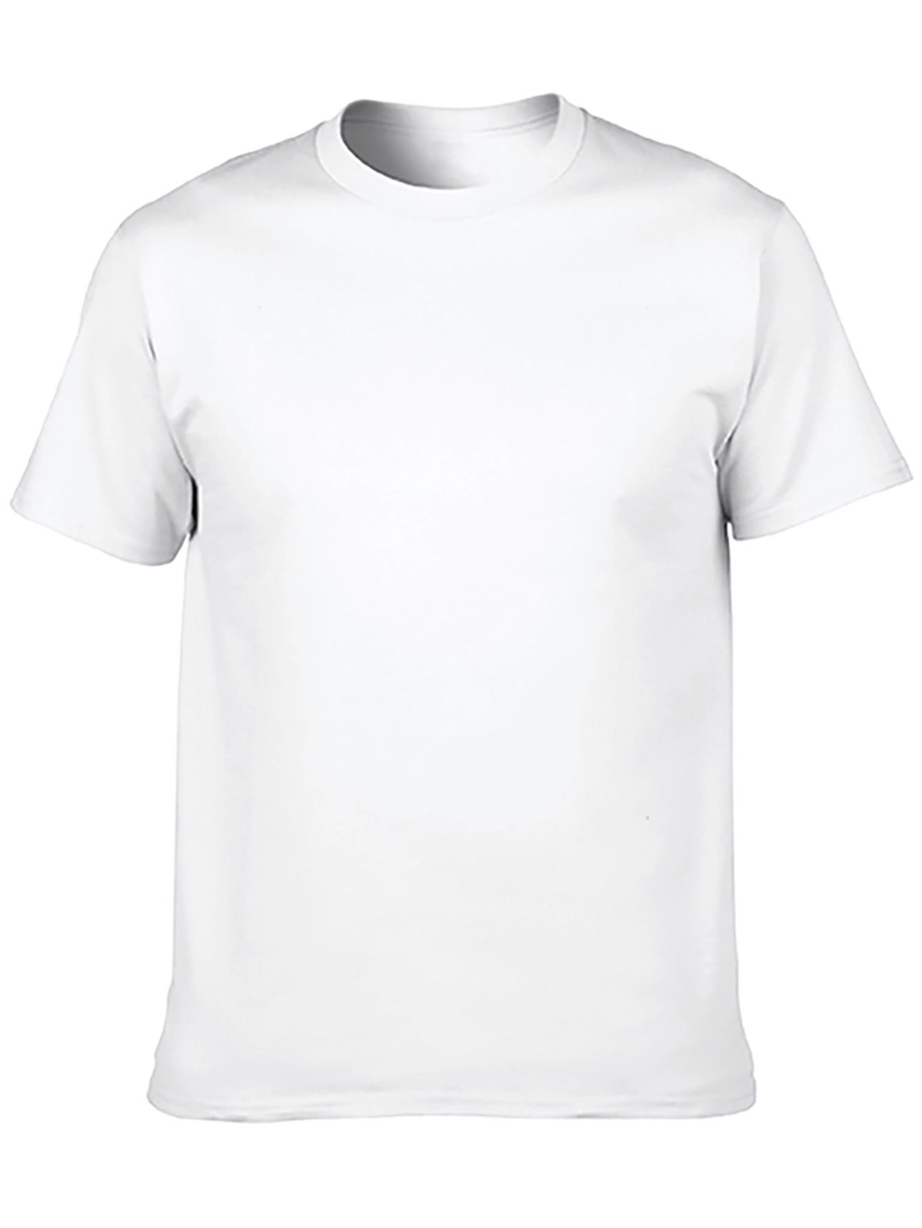 Mens Black Basic Short Sleeve T-Shirt