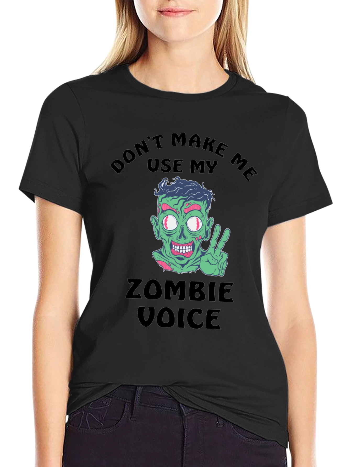 Zombie Voice Graphic T-Shirt