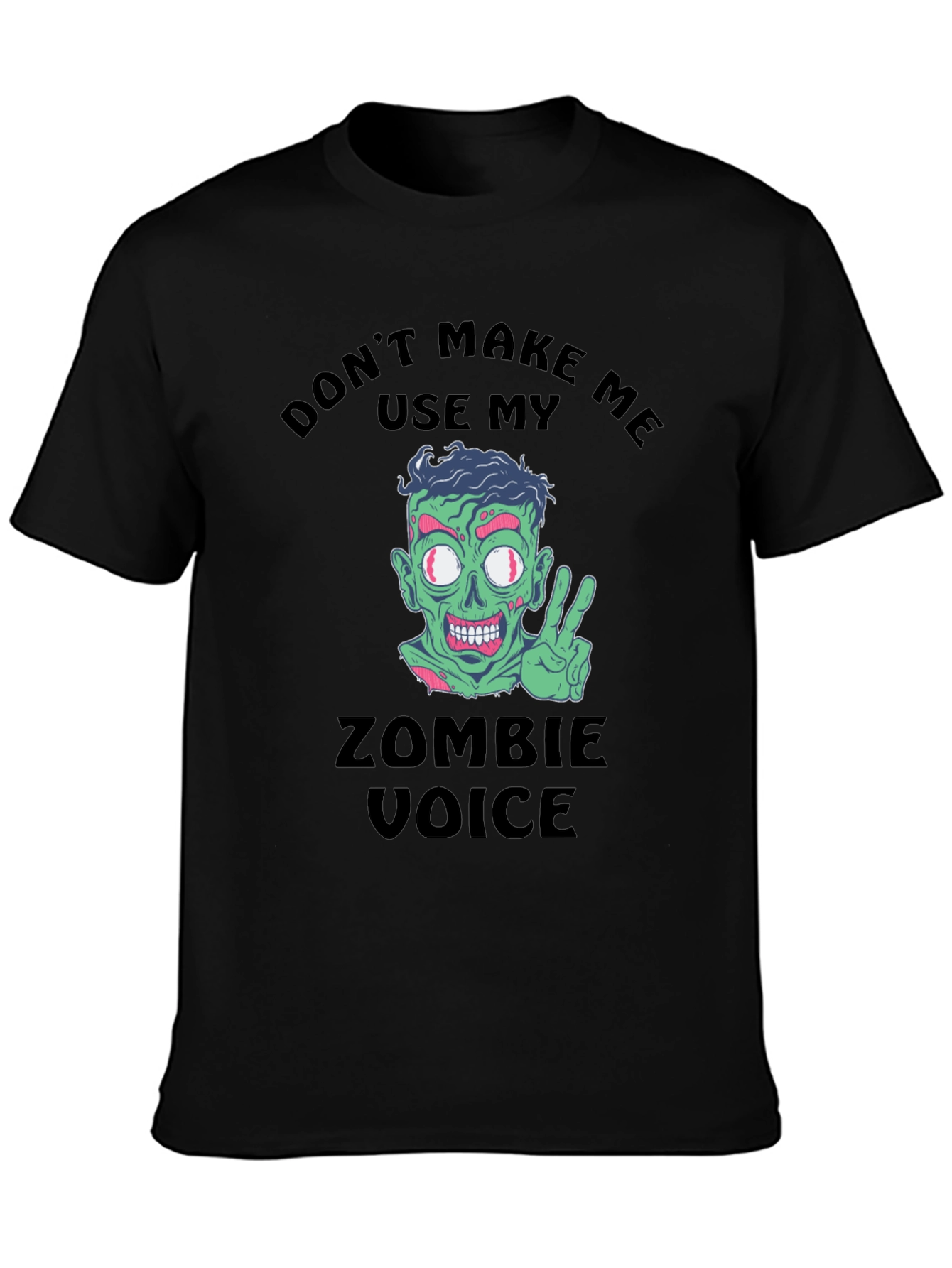 Zombie Voice Graphic T-Shirt