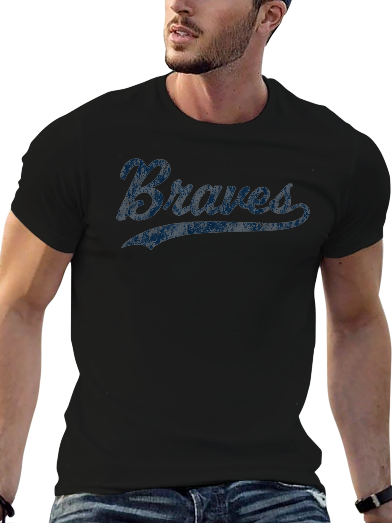Braves Graphic Tee - Baseball Fan T-Shirt