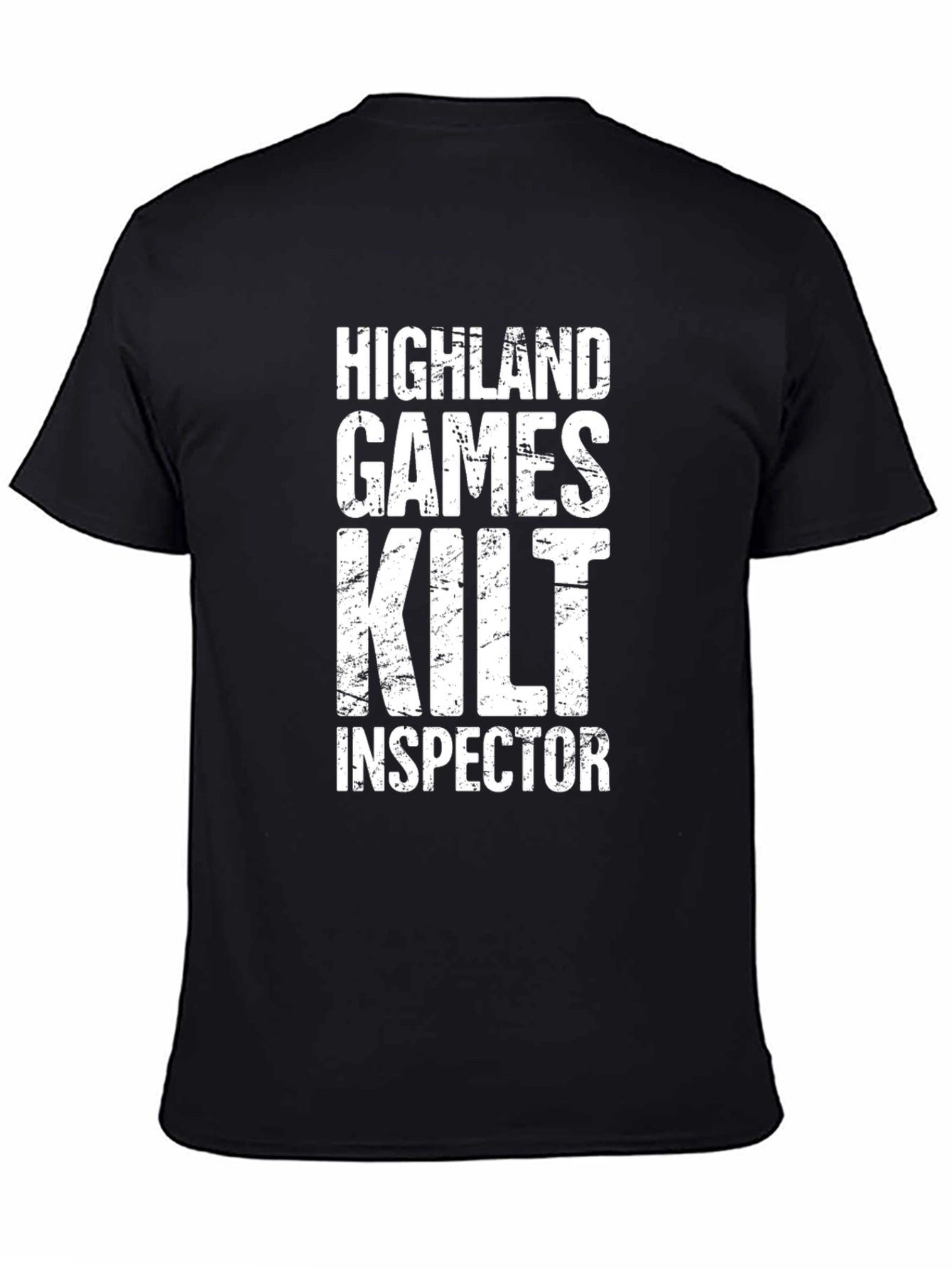 Highland Games Kilt Inspector T-Shirt