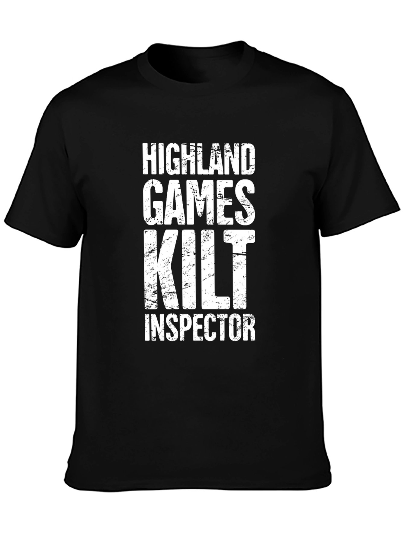Highland Games Kilt Inspector T-Shirt