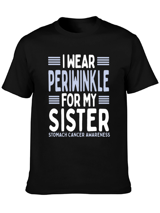 Periwinkle Sister Stomach Cancer Awareness T-Shirt