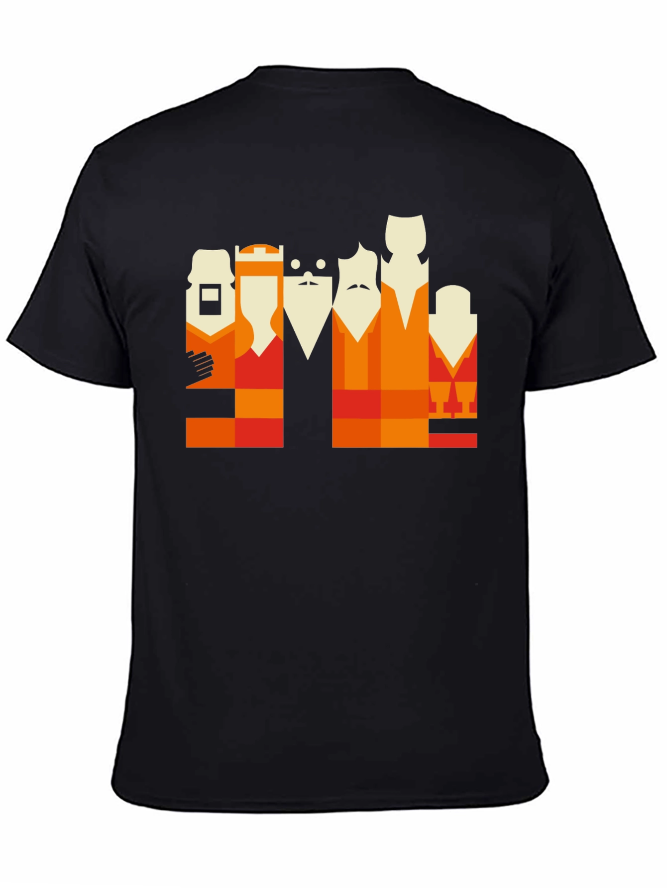 Abstract Portrait Graphic Tee