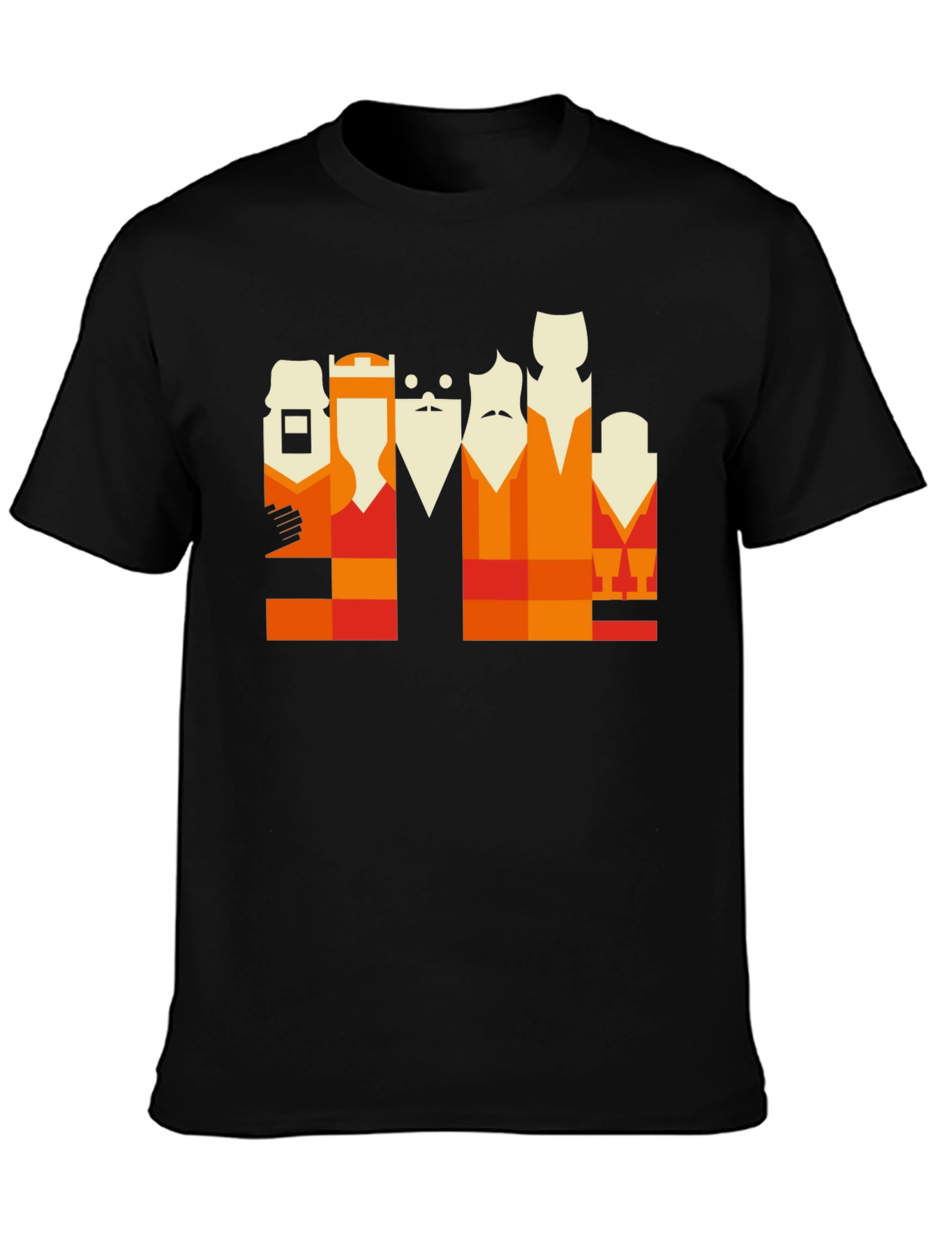 Abstract Portrait Graphic Tee