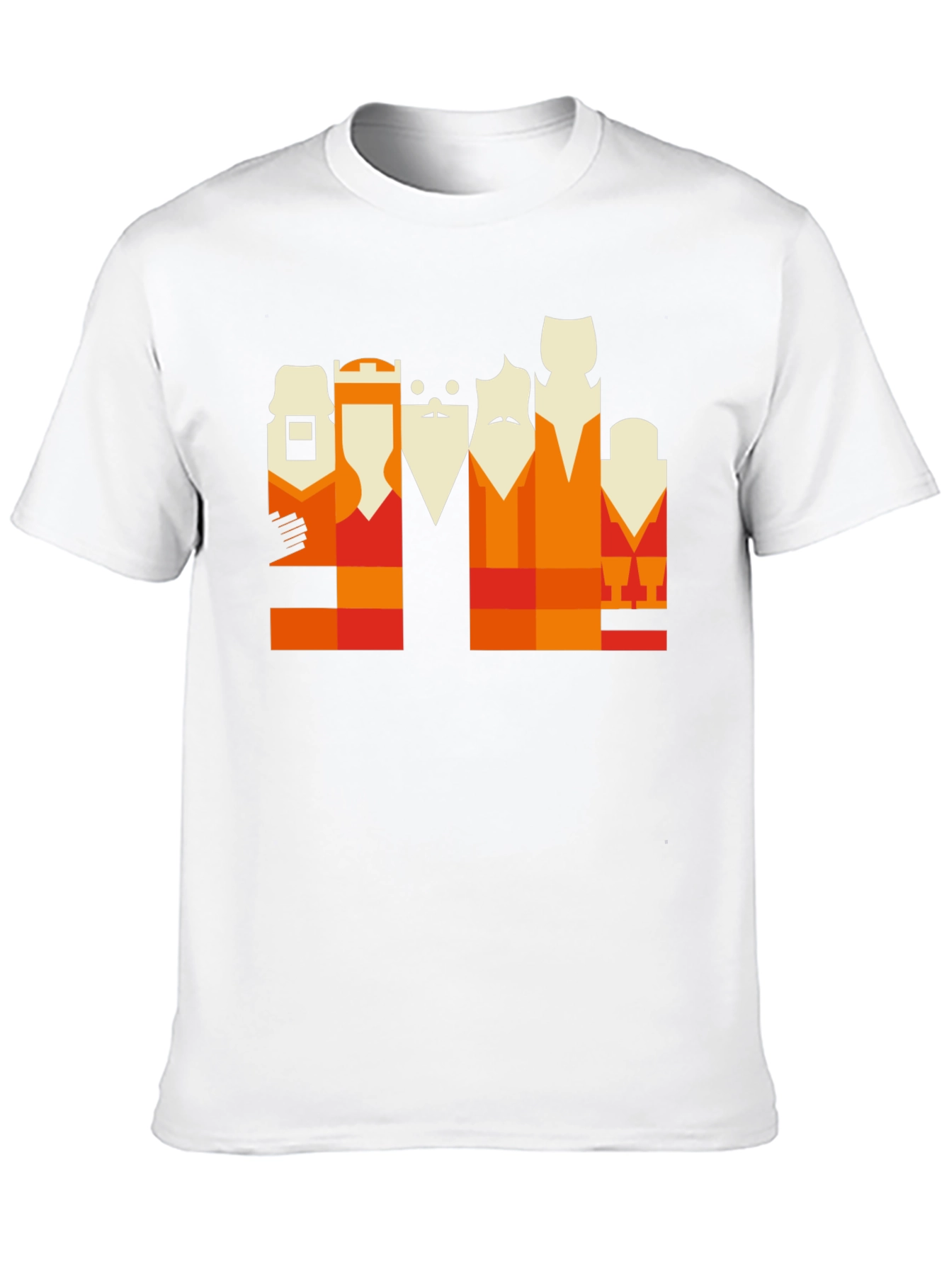 Abstract Portrait Graphic Tee