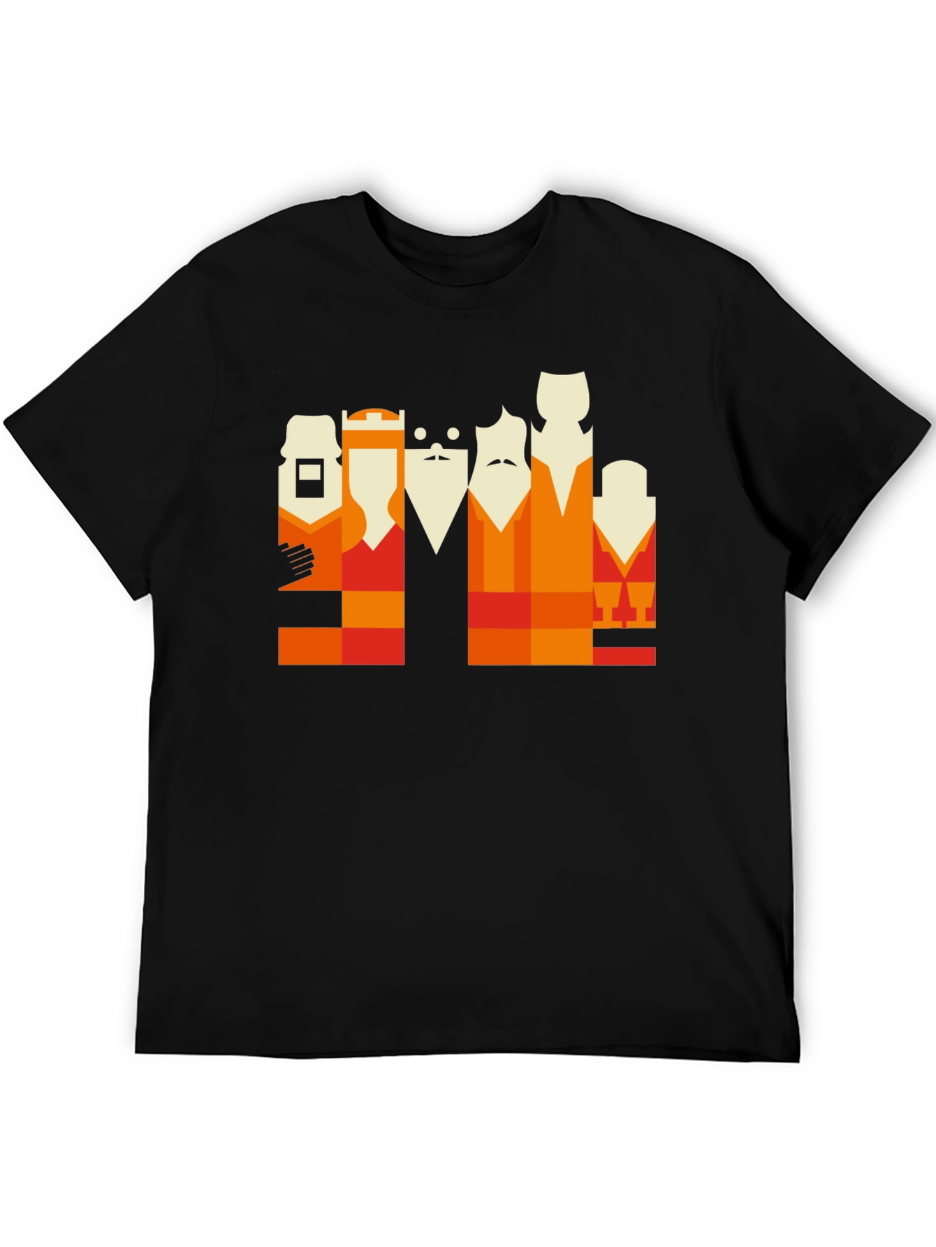Abstract Portrait Graphic Tee