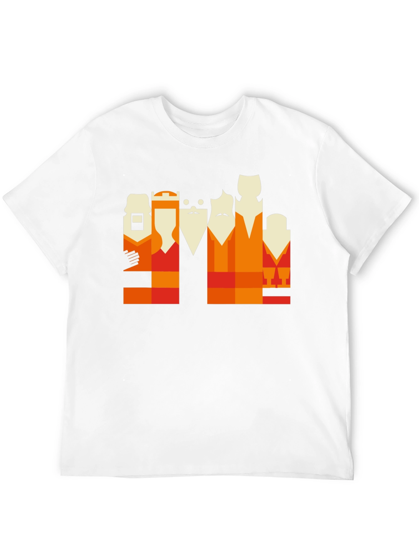 Abstract Portrait Graphic Tee