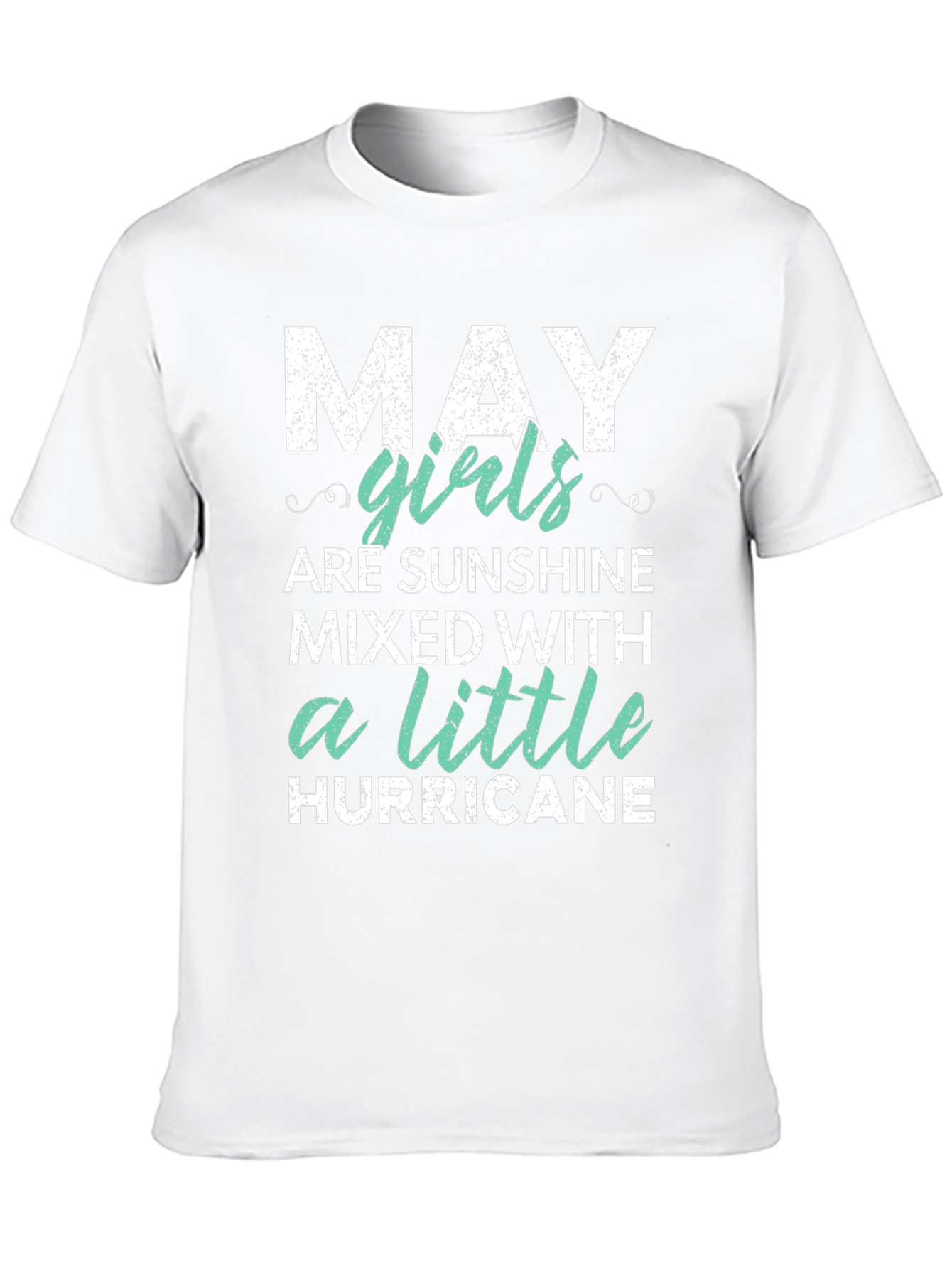 May Girls Sunshine & Hurricane Black T-Shirt