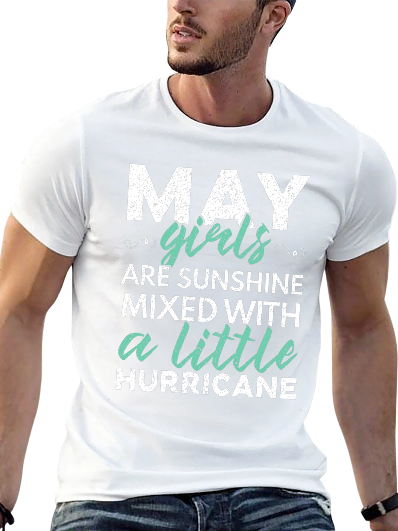 May Girls Sunshine & Hurricane Black T-Shirt
