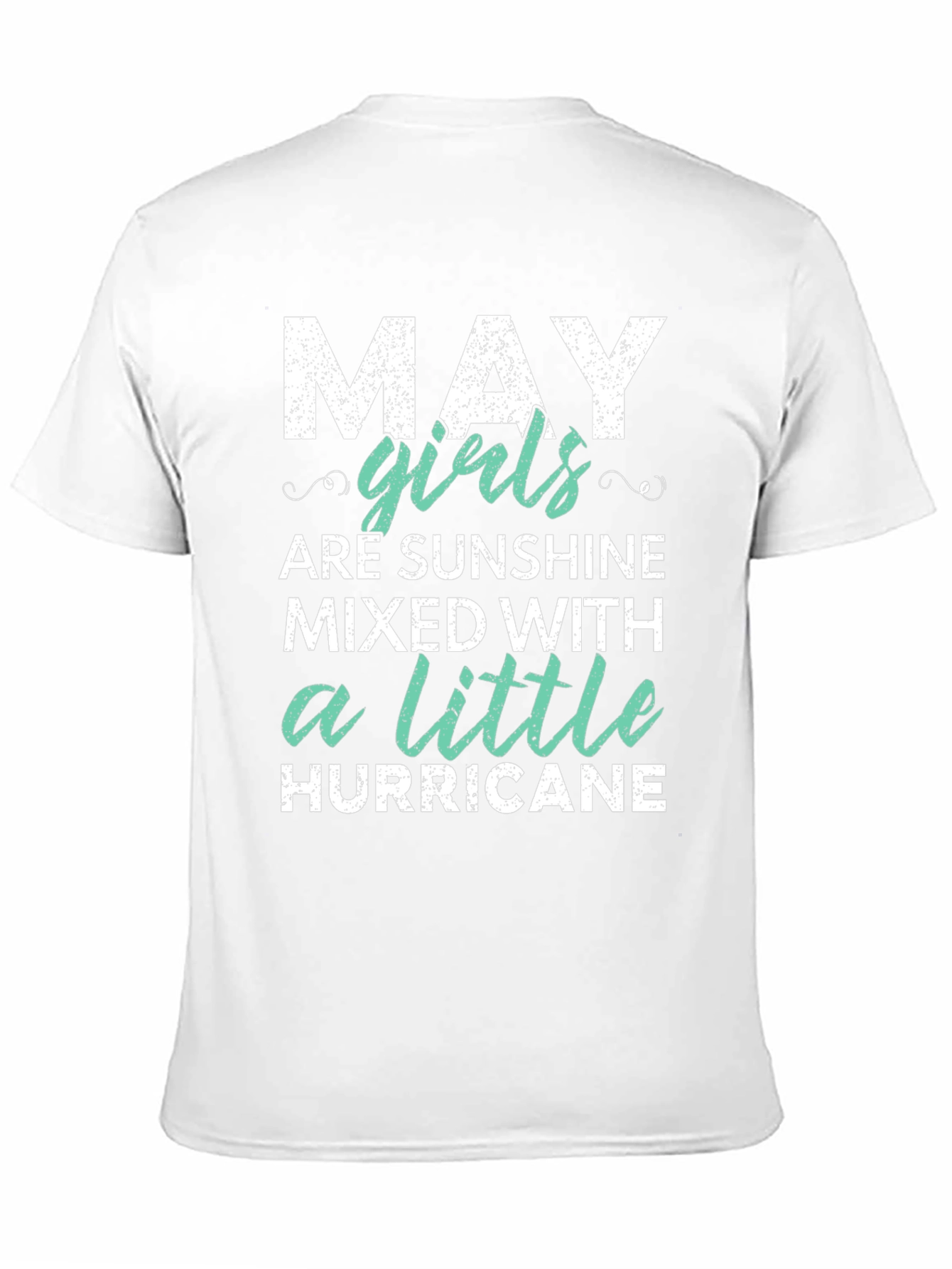 May Girls Sunshine & Hurricane Black T-Shirt