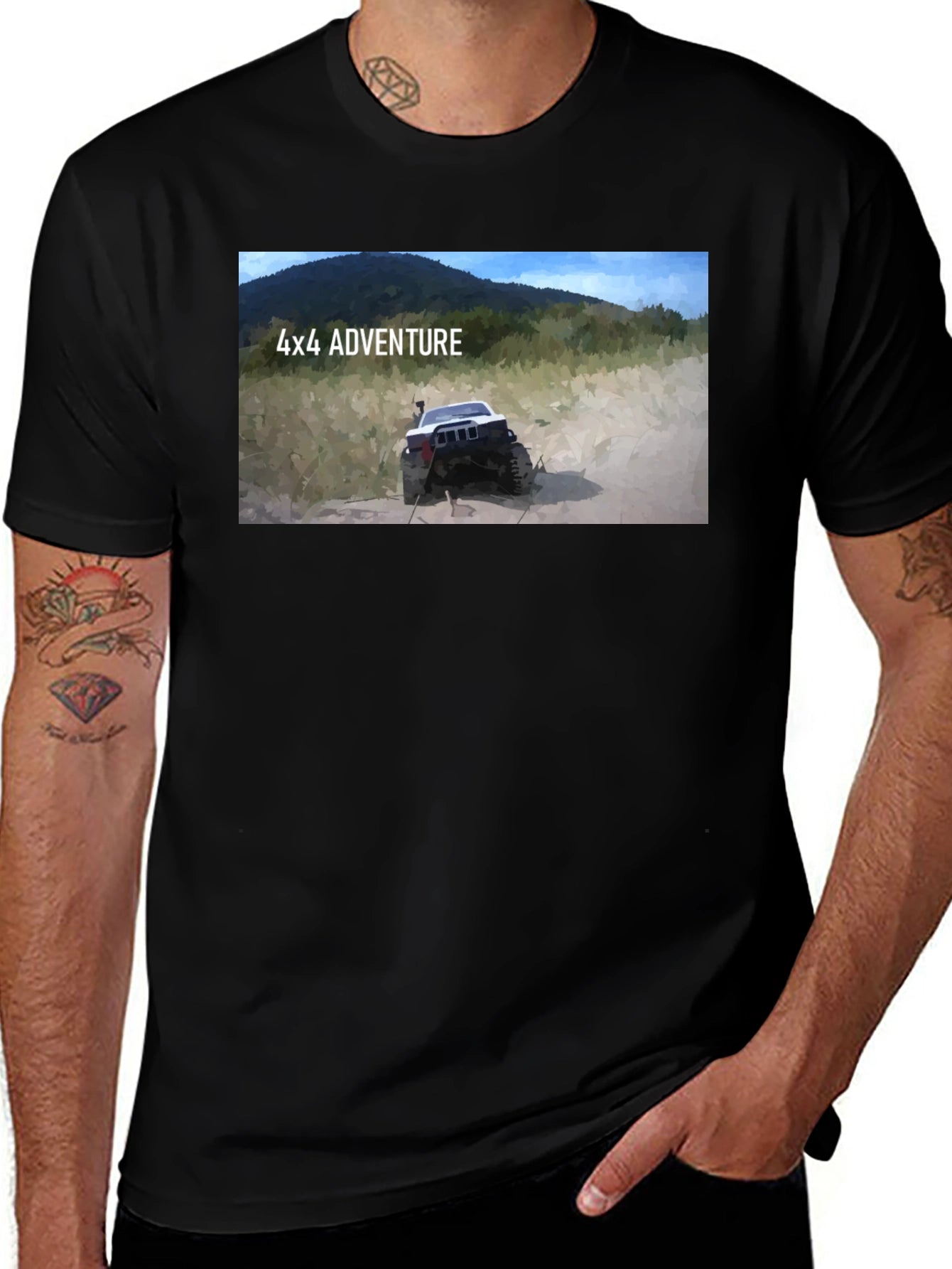 4x4 Adventure T-Shirt - Off-Roading Style