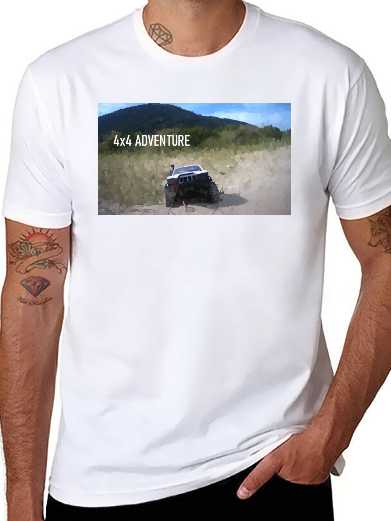 4x4 Adventure T-Shirt - Off-Roading Style