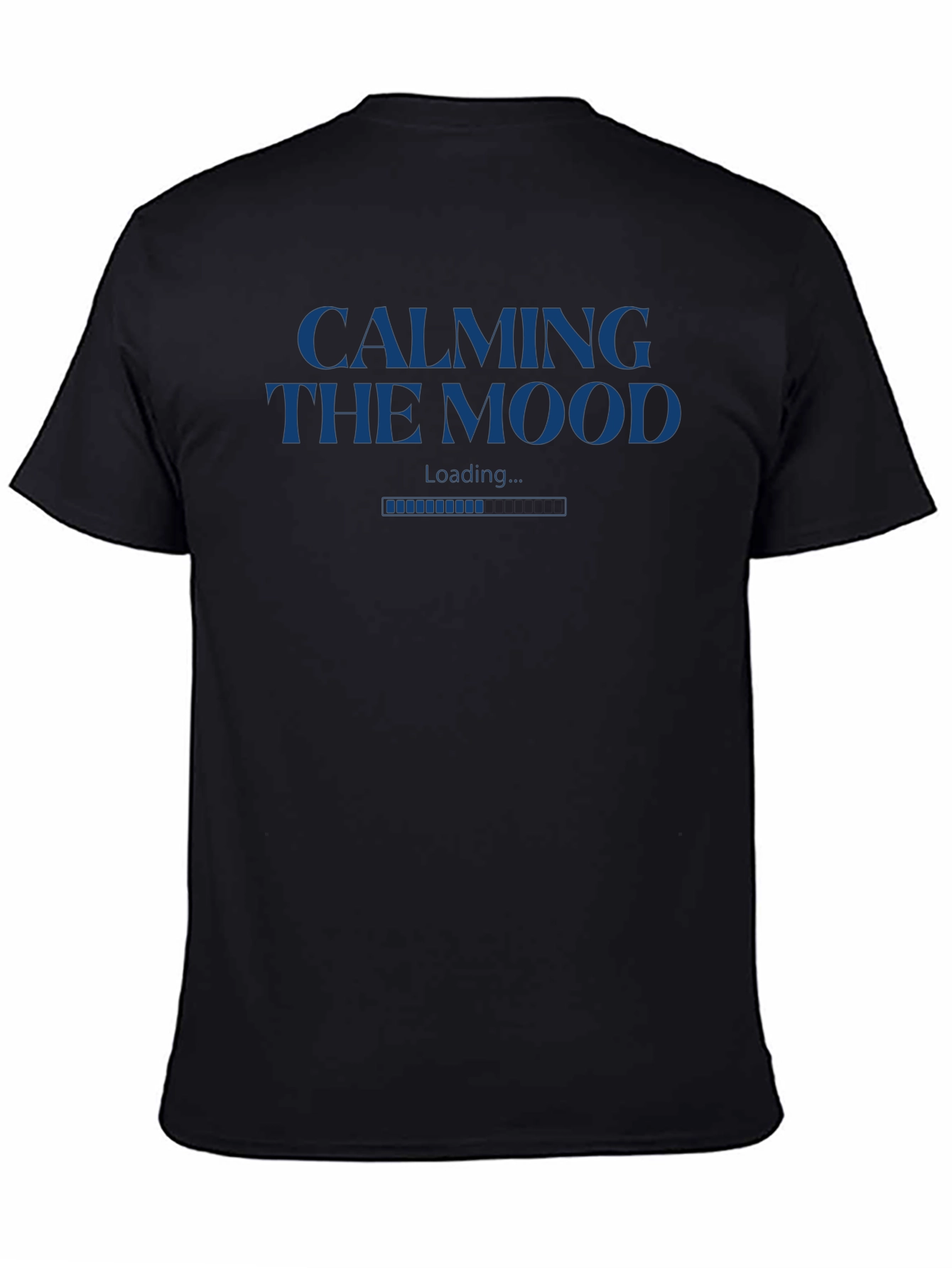 Calming the Mood Loading Black T-Shirt