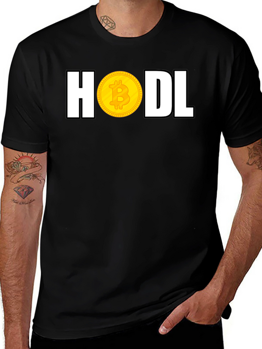 HODL Bitcoin Tee - Crypto Investor T-Shirt