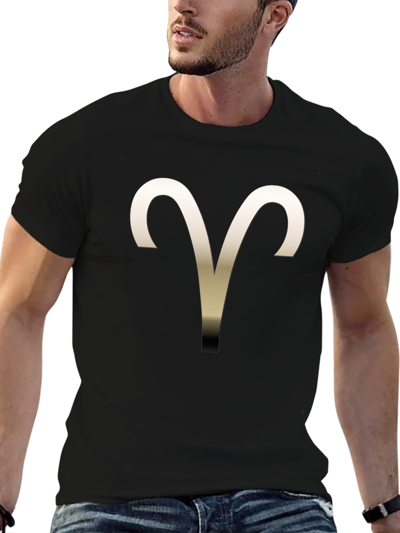 Aries Zodiac Sign Graphic Tee