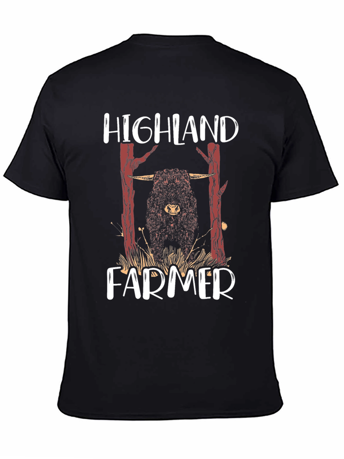 Highland Farmer Graphic T-Shirt