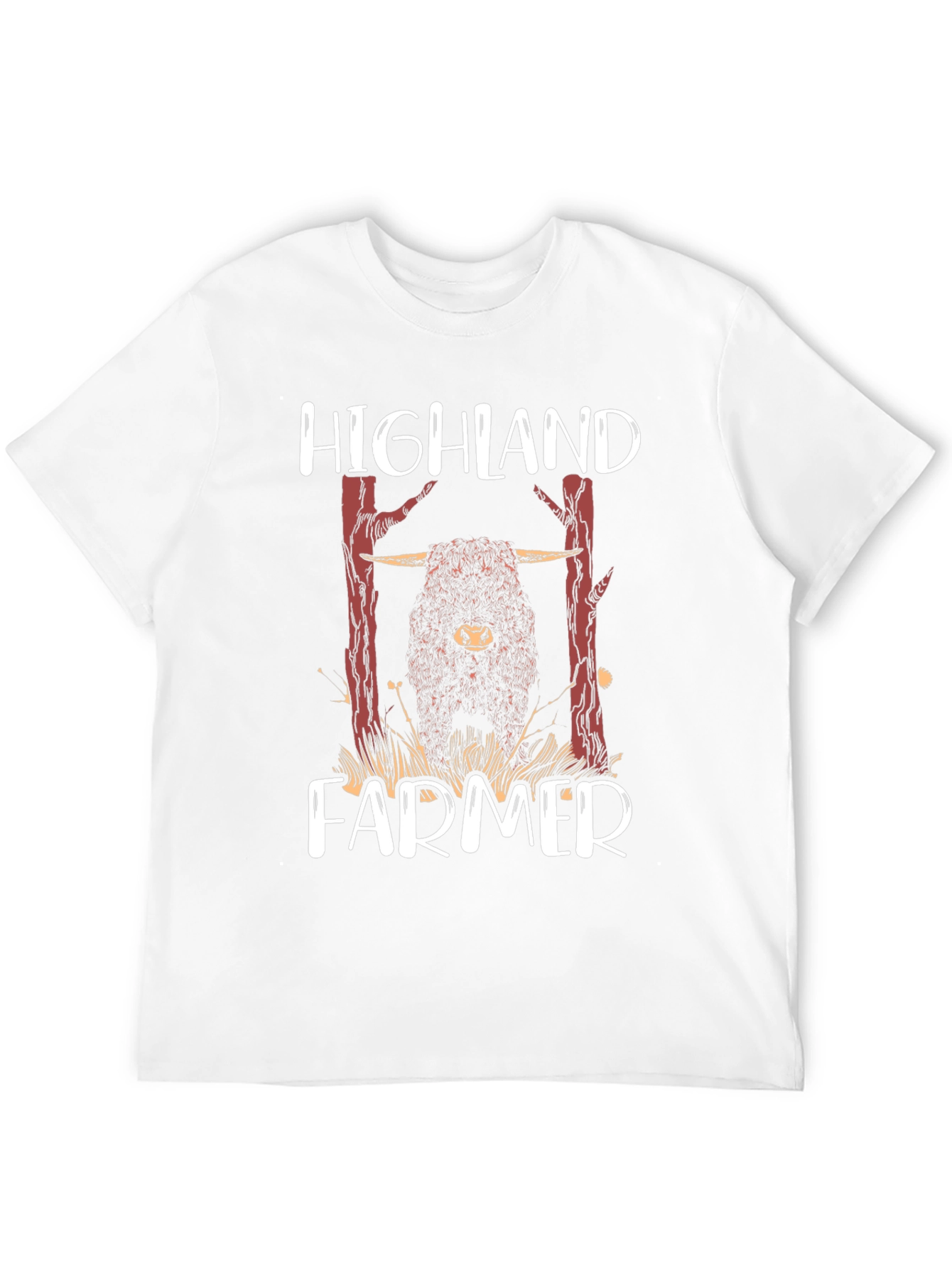 Highland Farmer Graphic T-Shirt