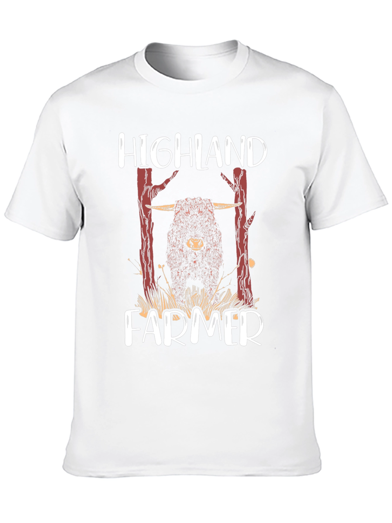 Highland Farmer Graphic T-Shirt