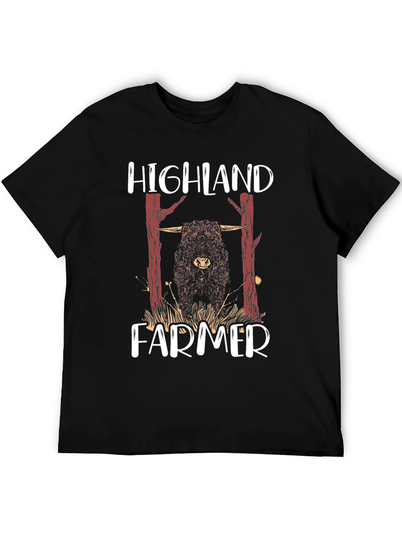 Highland Farmer Graphic T-Shirt