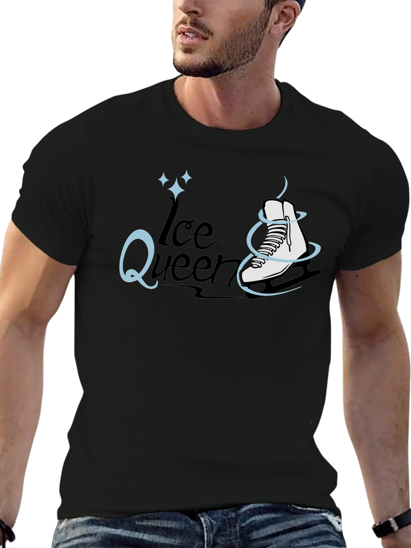 Ice Queen Graphic T-Shirt - Figure Skating Apparel