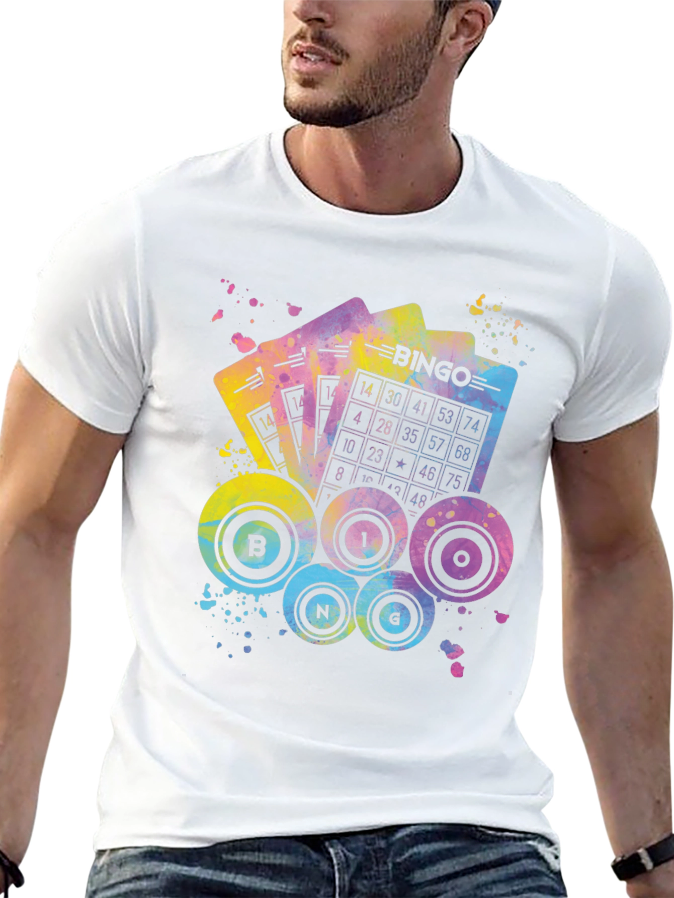 Watercolor Bingo T-Shirt