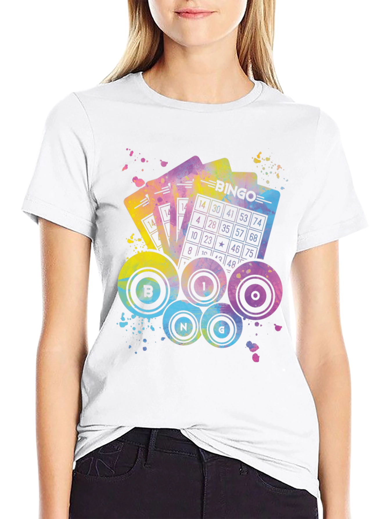 Watercolor Bingo T-Shirt