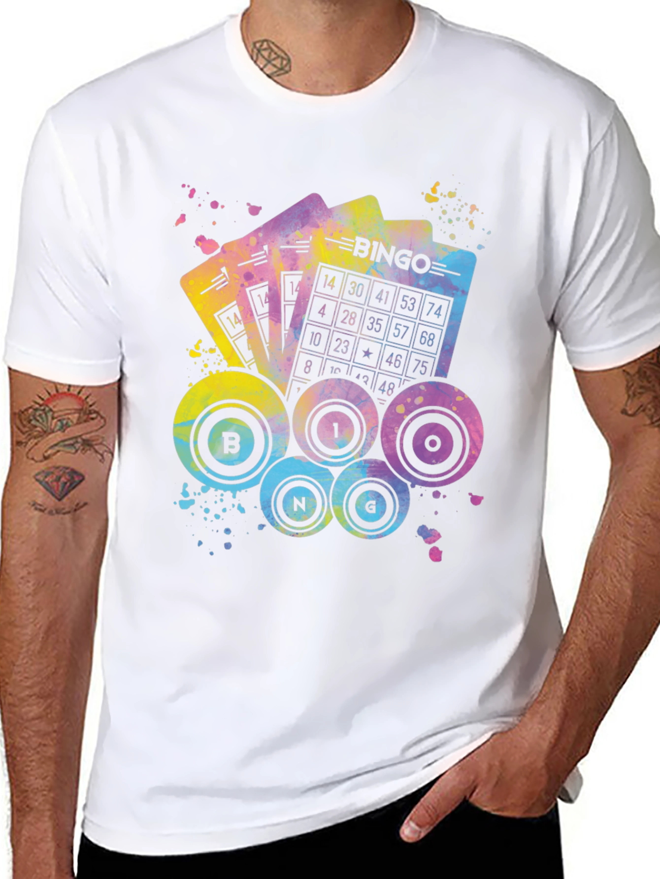 Watercolor Bingo T-Shirt