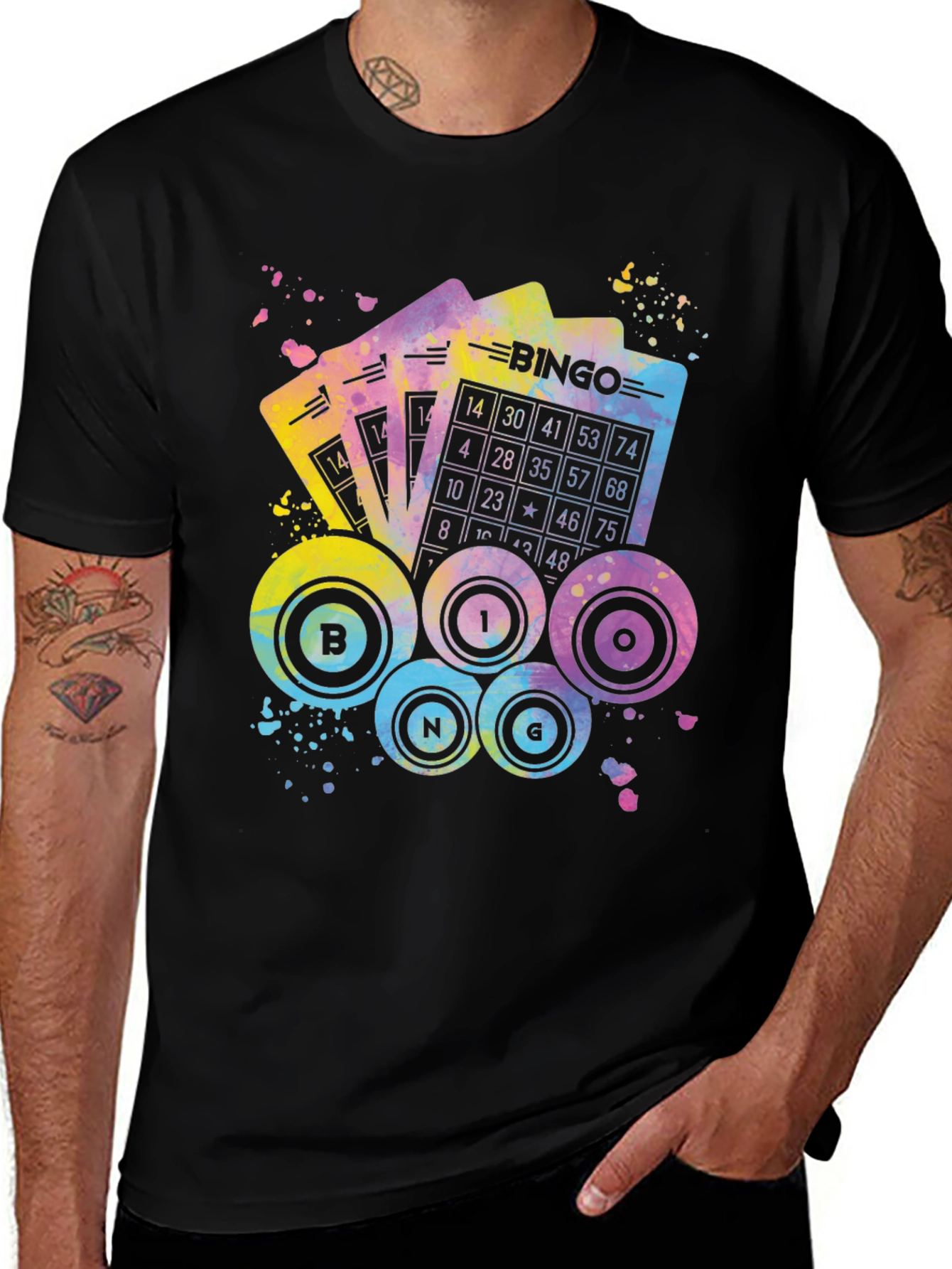 Watercolor Bingo T-Shirt