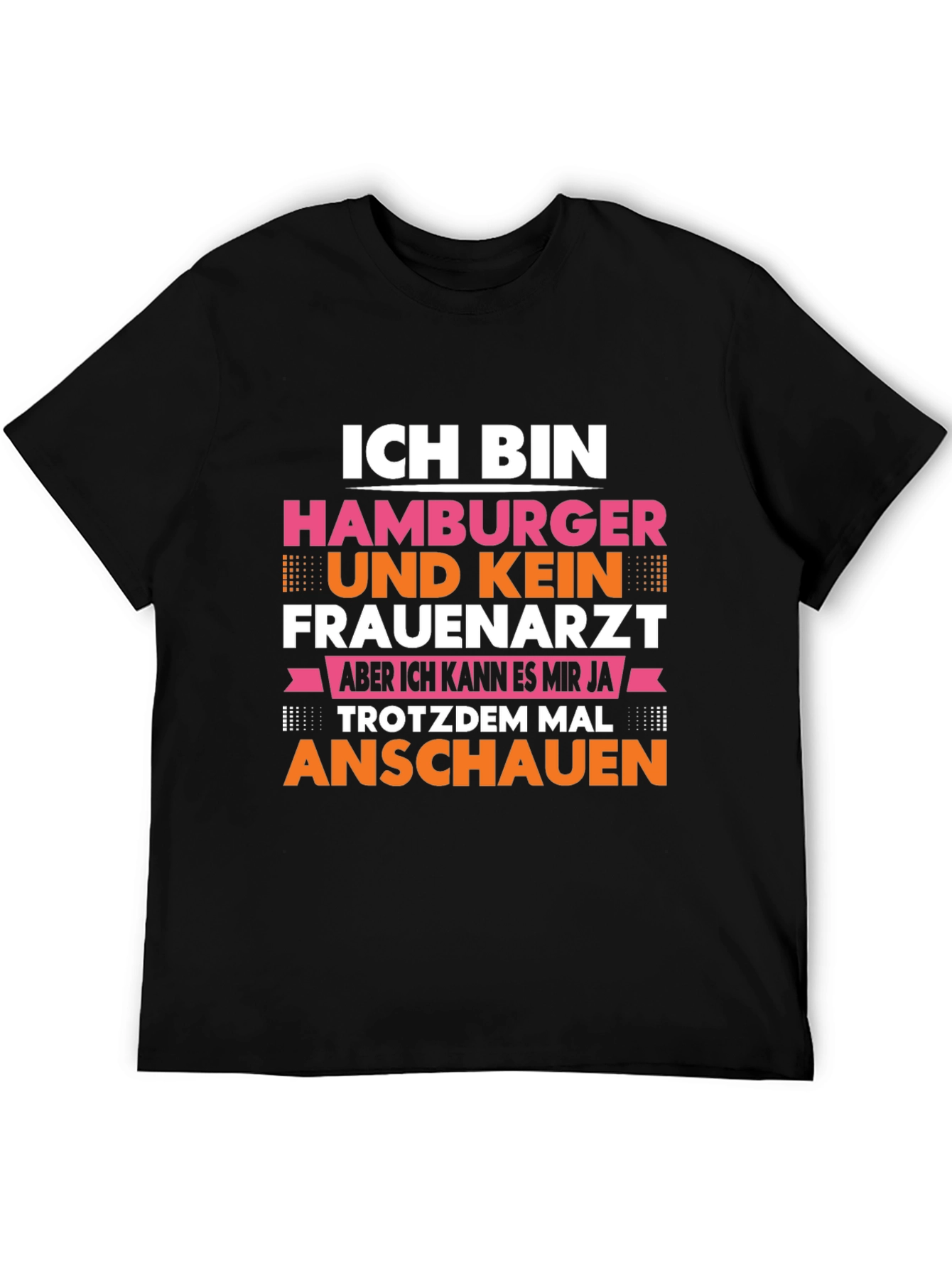 Funny Hamburger & No Gynecologist Graphic Tee