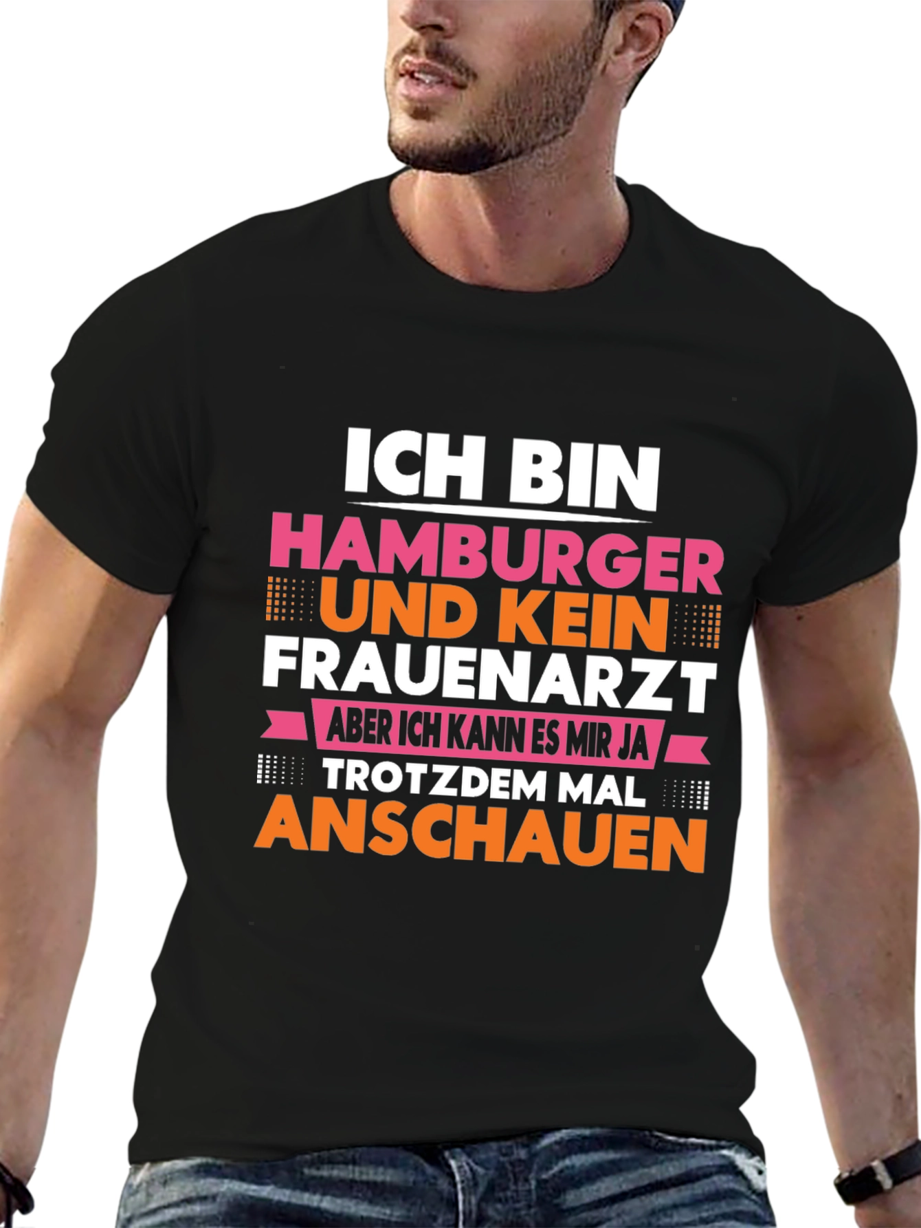 Funny Hamburger & No Gynecologist Graphic Tee