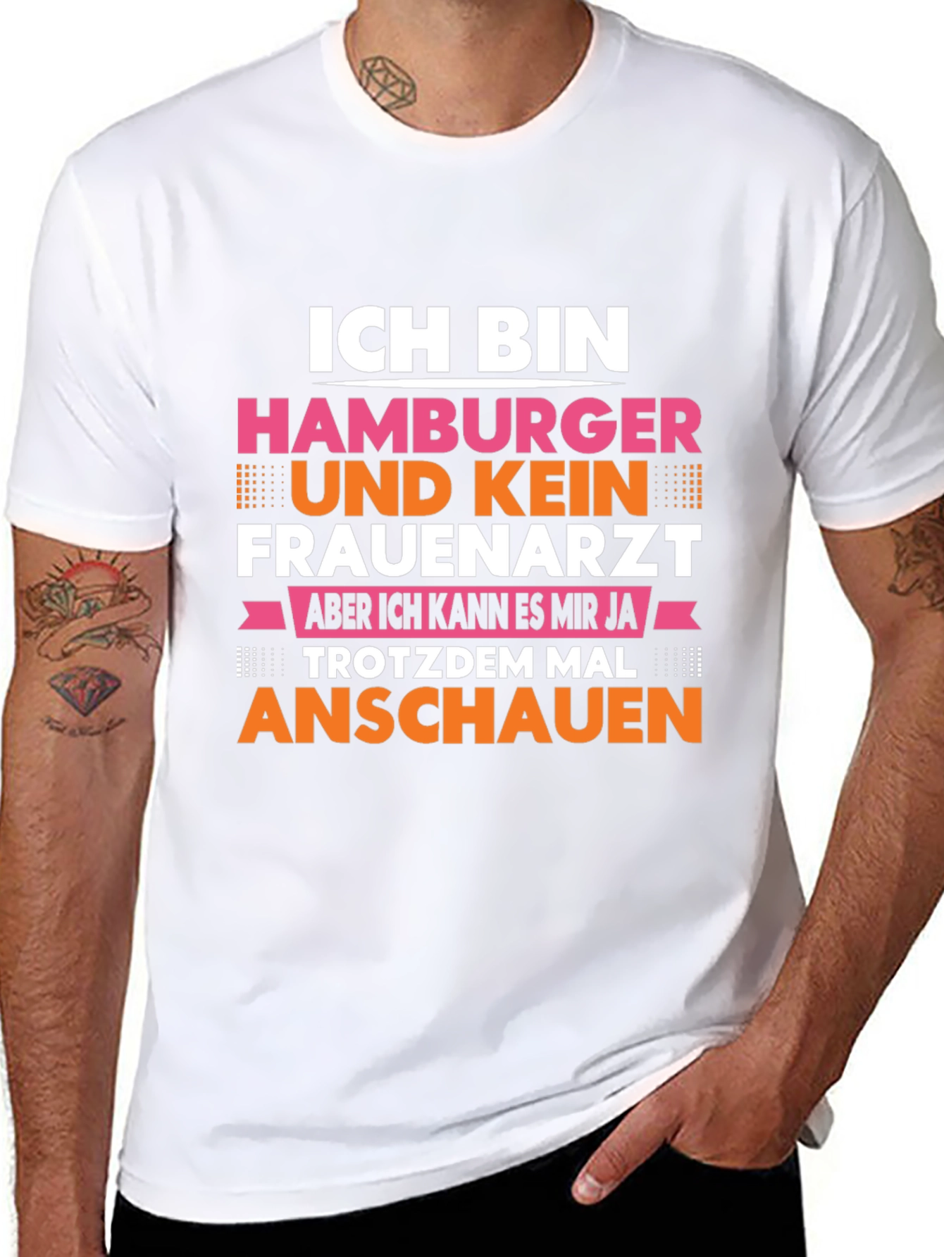Funny Hamburger & No Gynecologist Graphic Tee