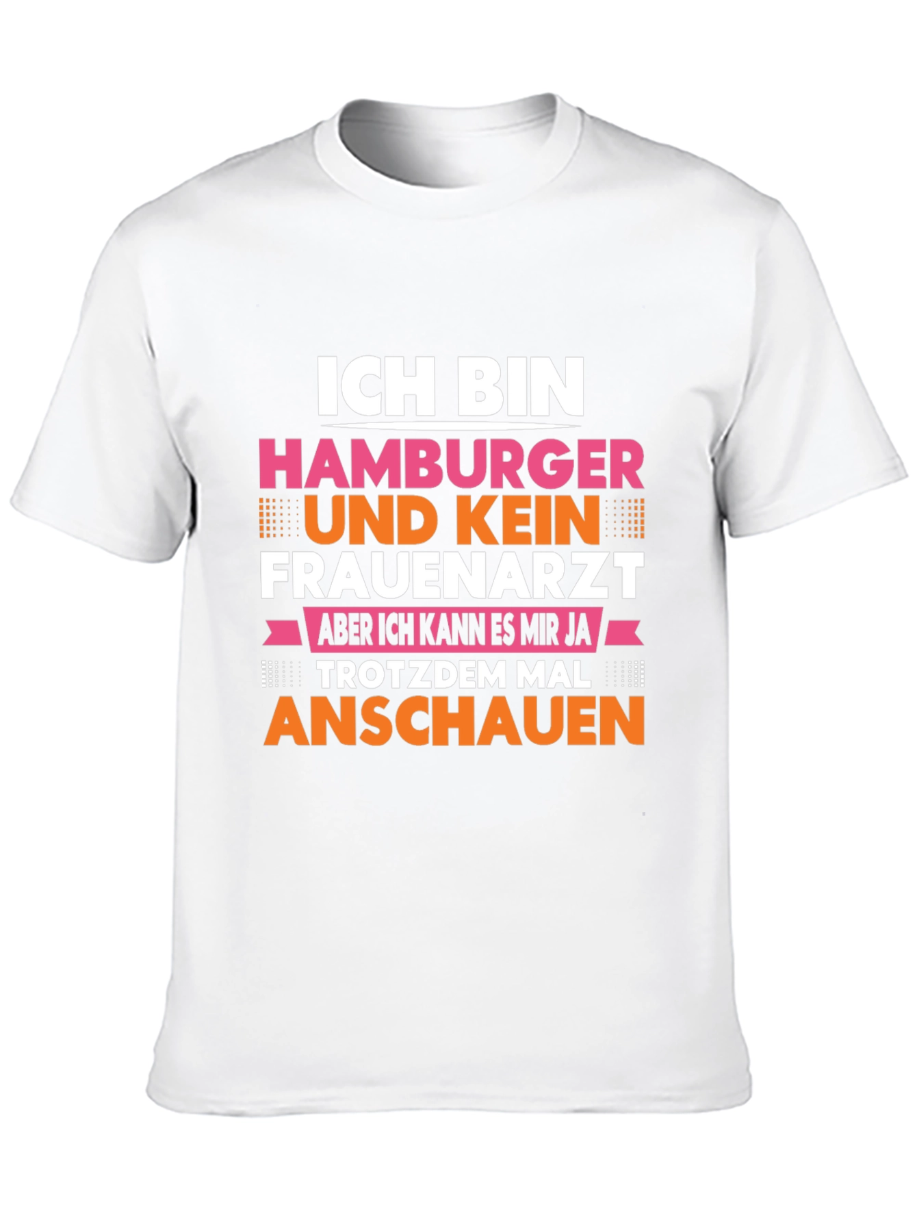 Funny Hamburger & No Gynecologist Graphic Tee
